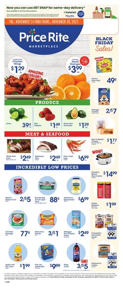 Weekly ad Price Rite 11/10/2023 - 11/23/2023