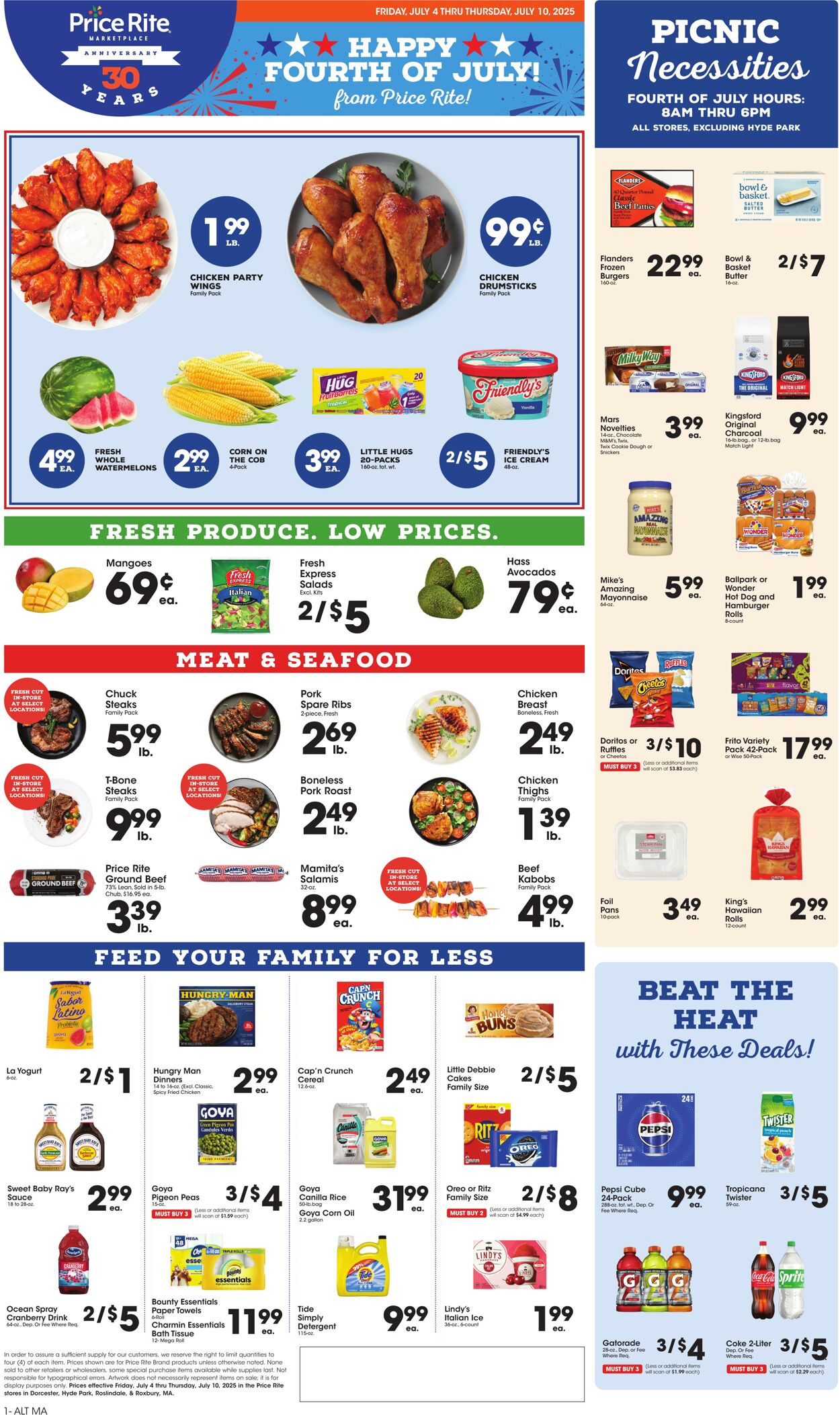 Weekly ad Price Rite 07/03/2025 - 07/10/2025