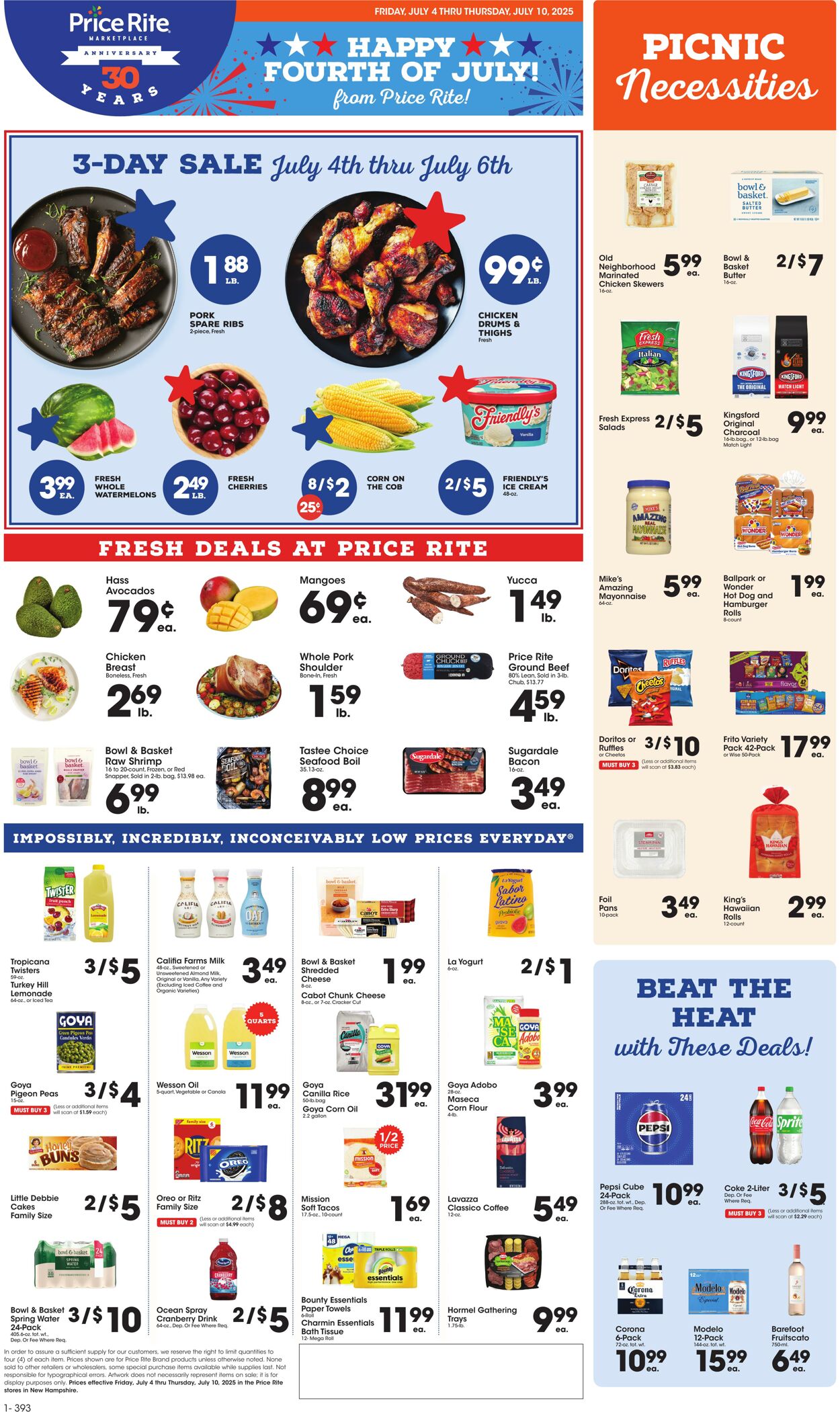 Weekly ad Price Rite 07/03/2025 - 07/10/2025
