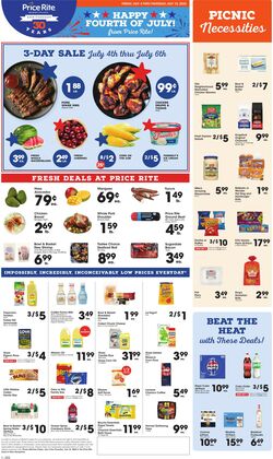 Weekly ad Price Rite 07/03/2025 - 07/10/2025