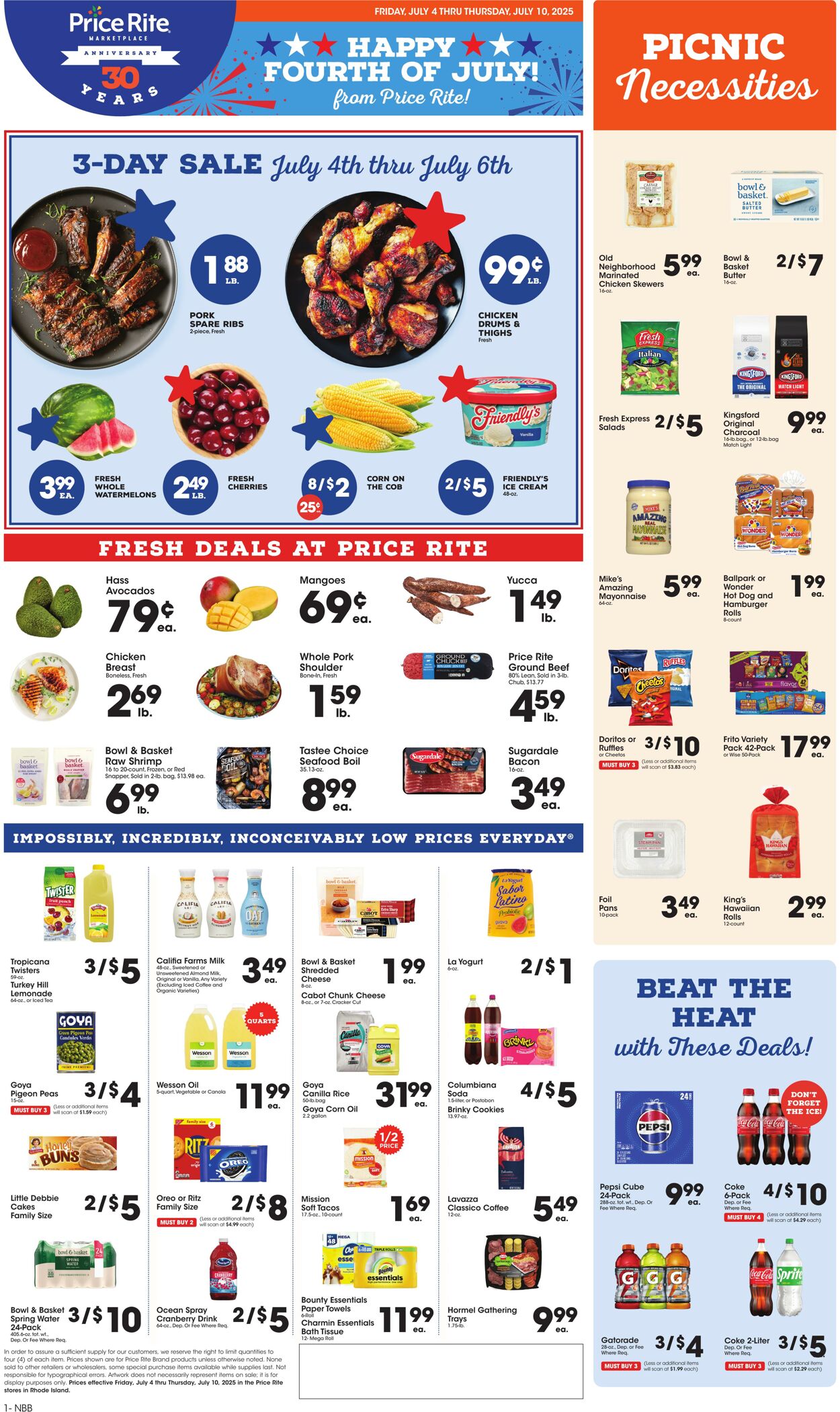 Weekly ad Price Rite 07/03/2025 - 07/10/2025