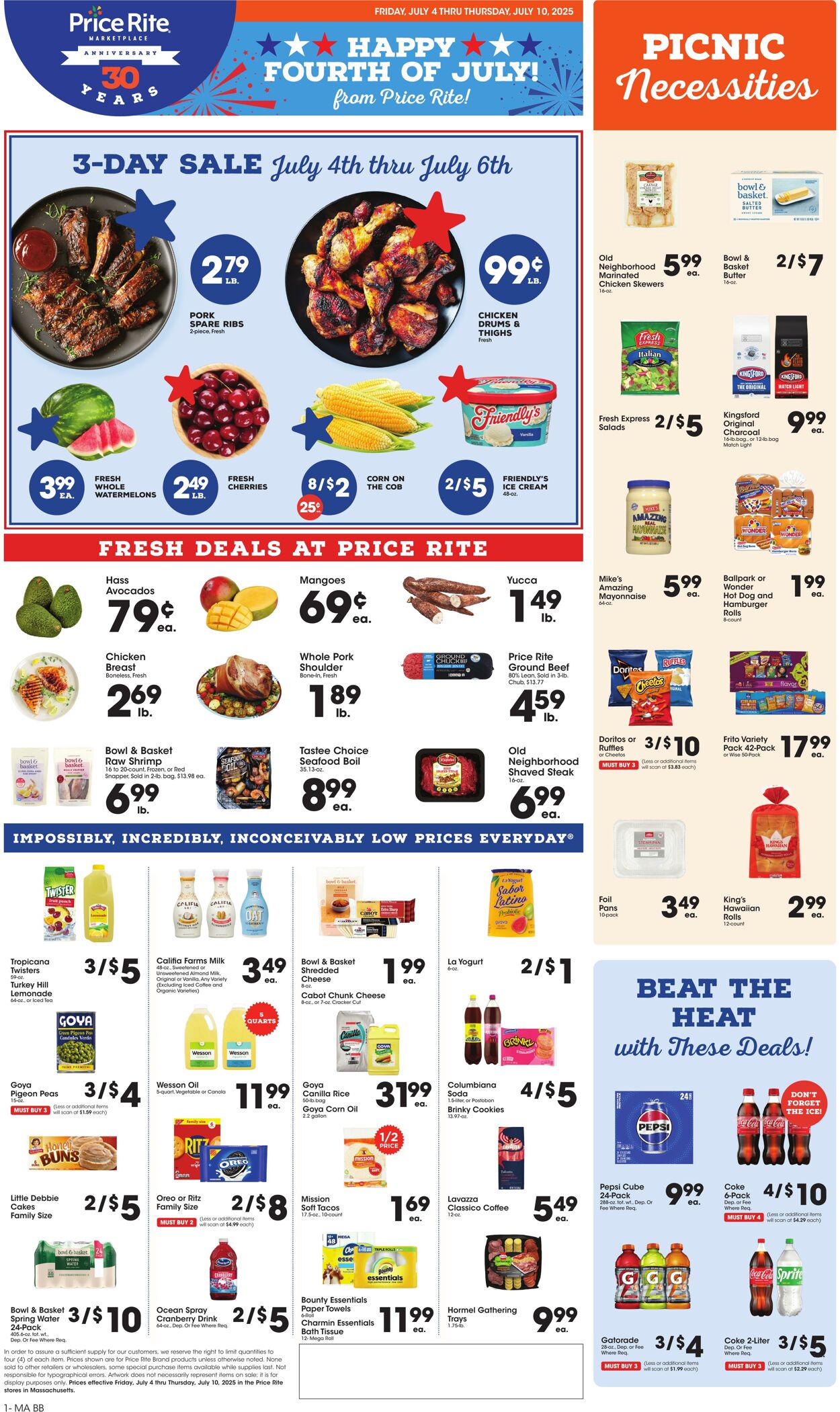 Weekly ad Price Rite 07/03/2025 - 07/10/2025