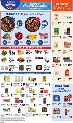 Weekly ad Price Rite 07/03/2025 - 07/10/2025