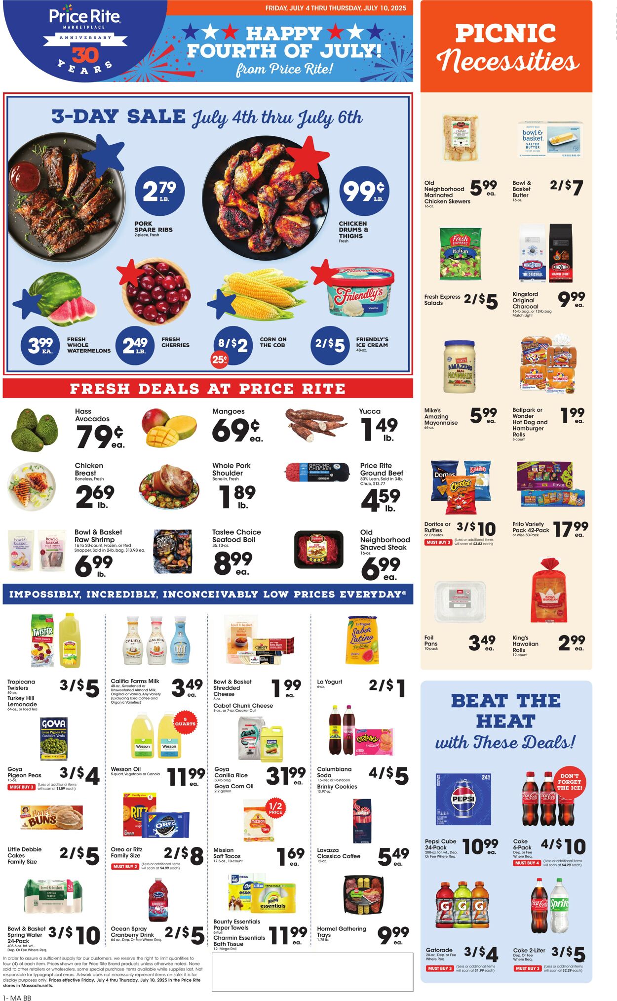Weekly ad Price Rite 07/03/2025 - 07/10/2025