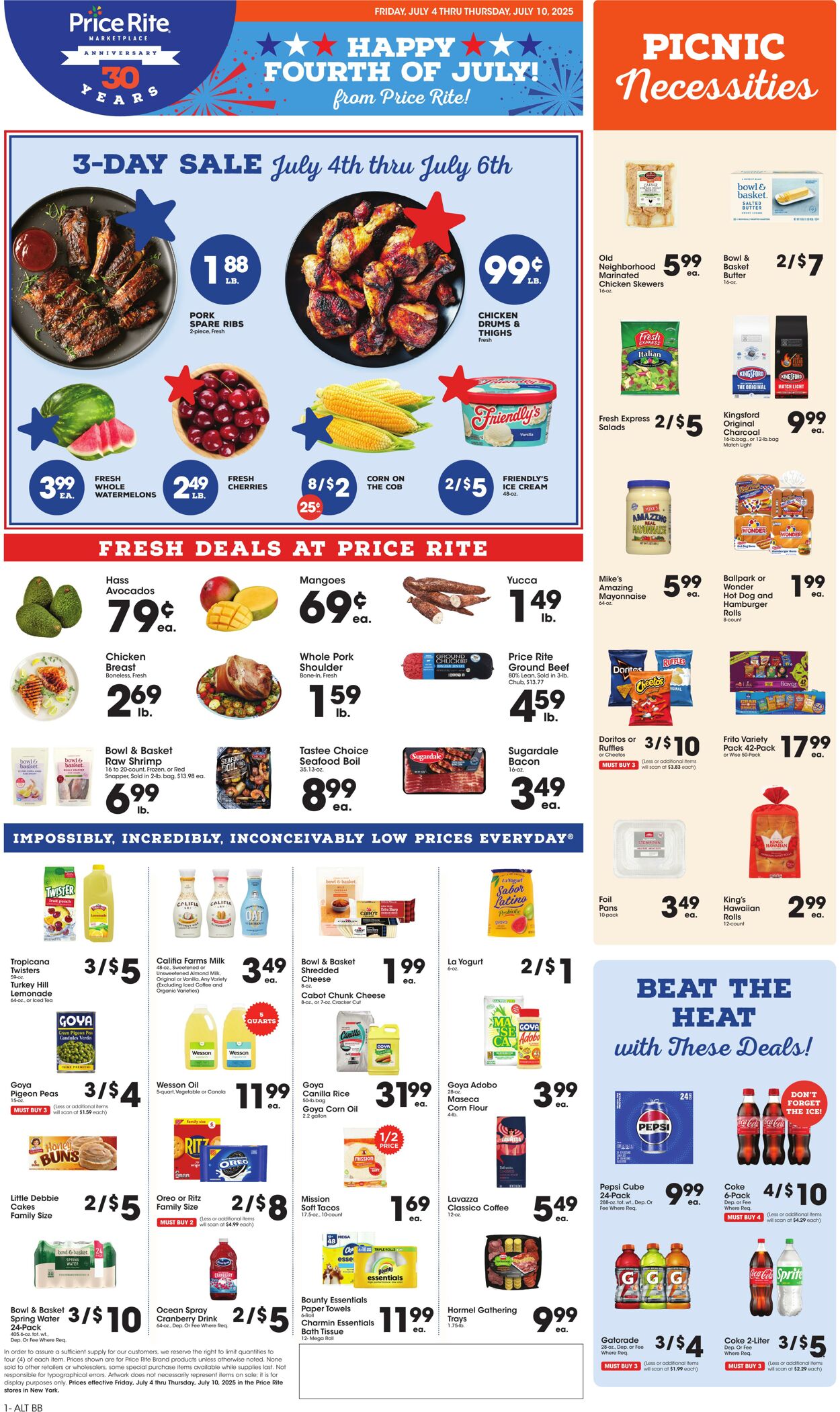 Weekly ad Price Rite 07/03/2025 - 07/10/2025