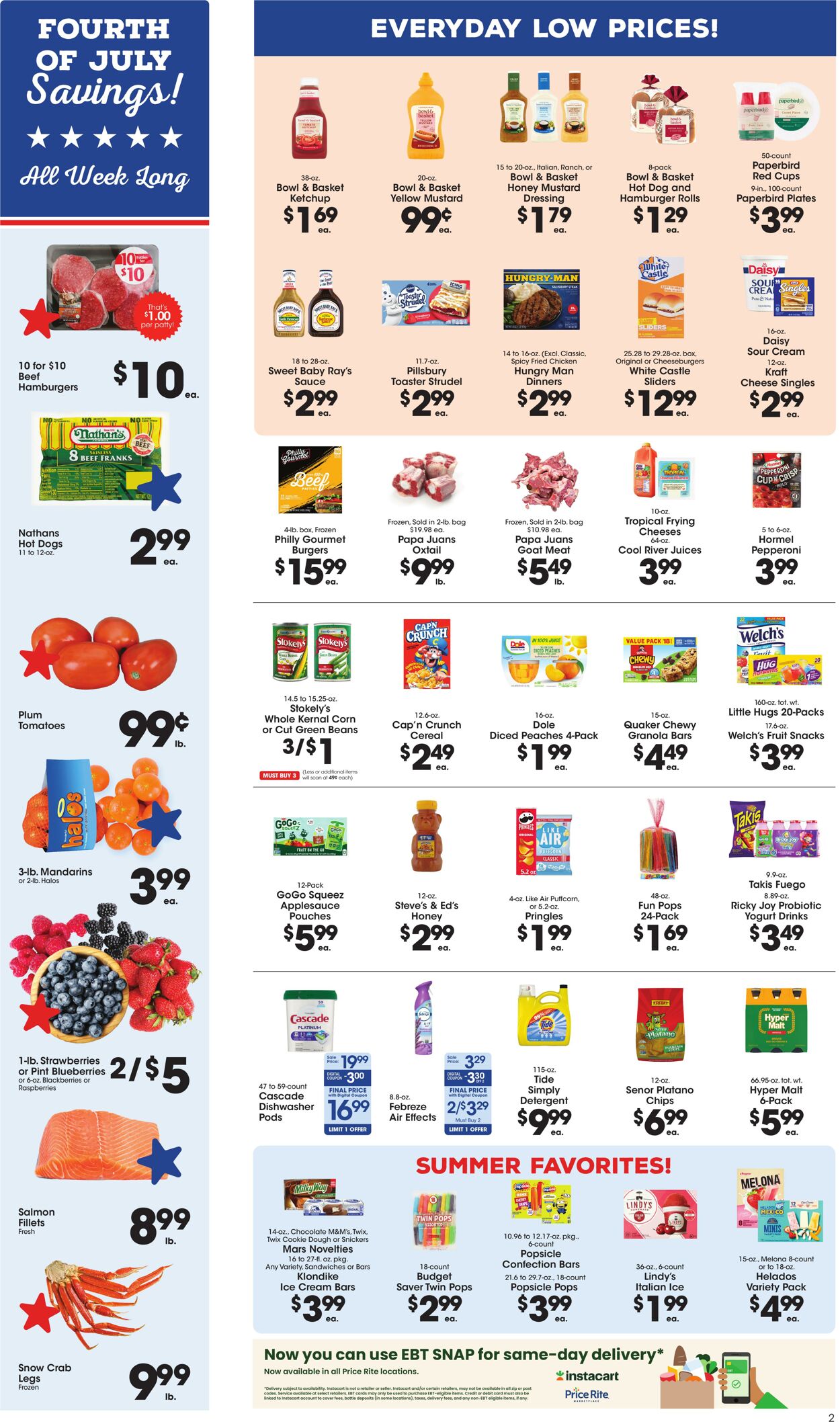 Weekly ad Price Rite 07/03/2025 - 07/10/2025
