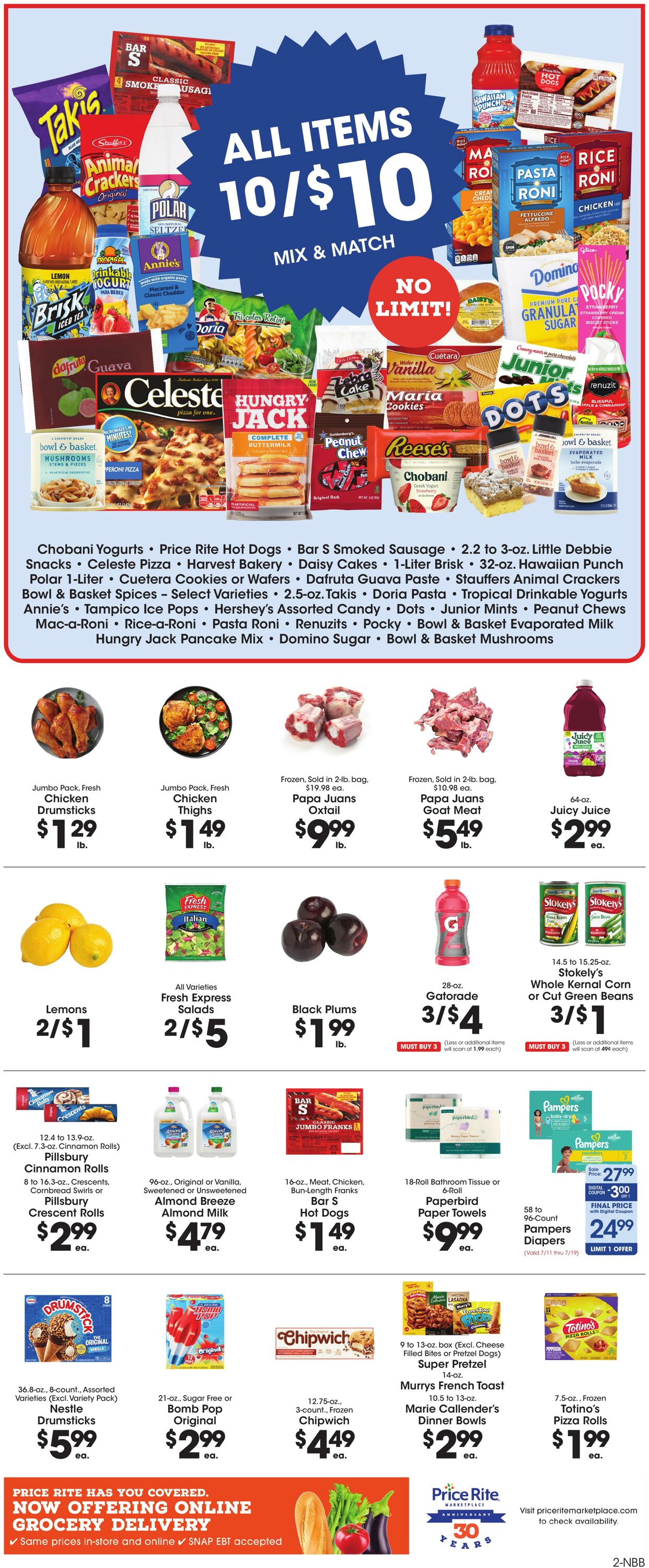 Weekly ad Price Rite 07/10/2025 - 07/24/2025