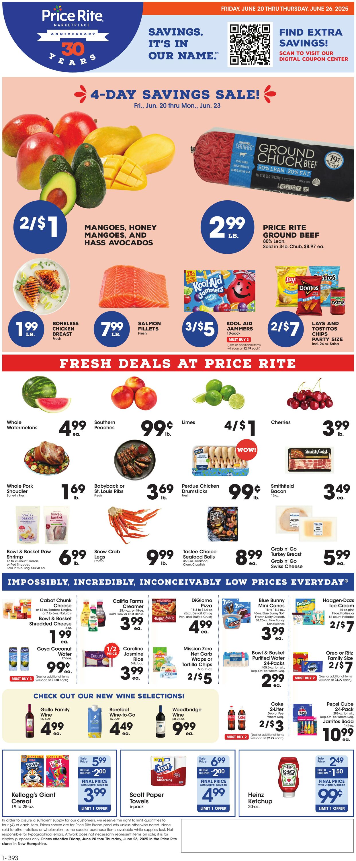 Weekly ad Price Rite 06/19/2025 - 06/26/2025
