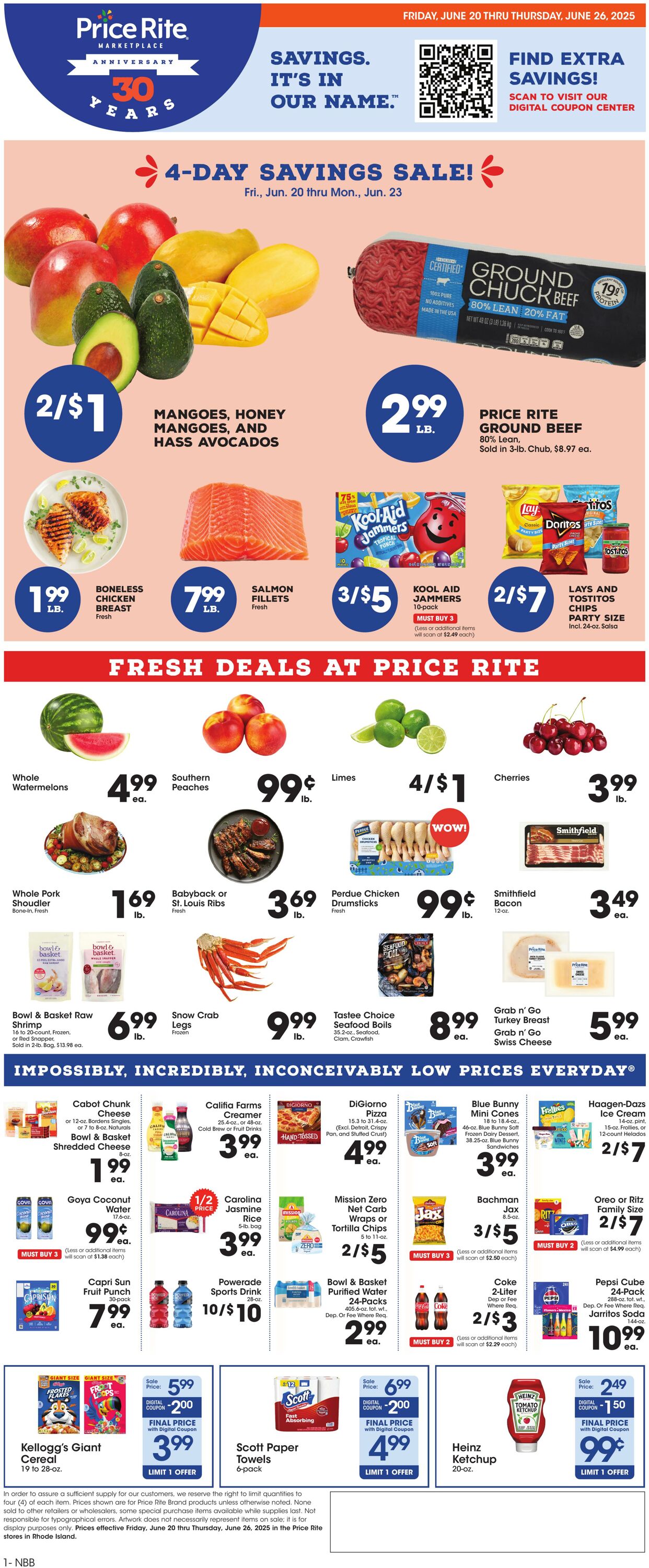 Weekly ad Price Rite 06/19/2025 - 06/26/2025