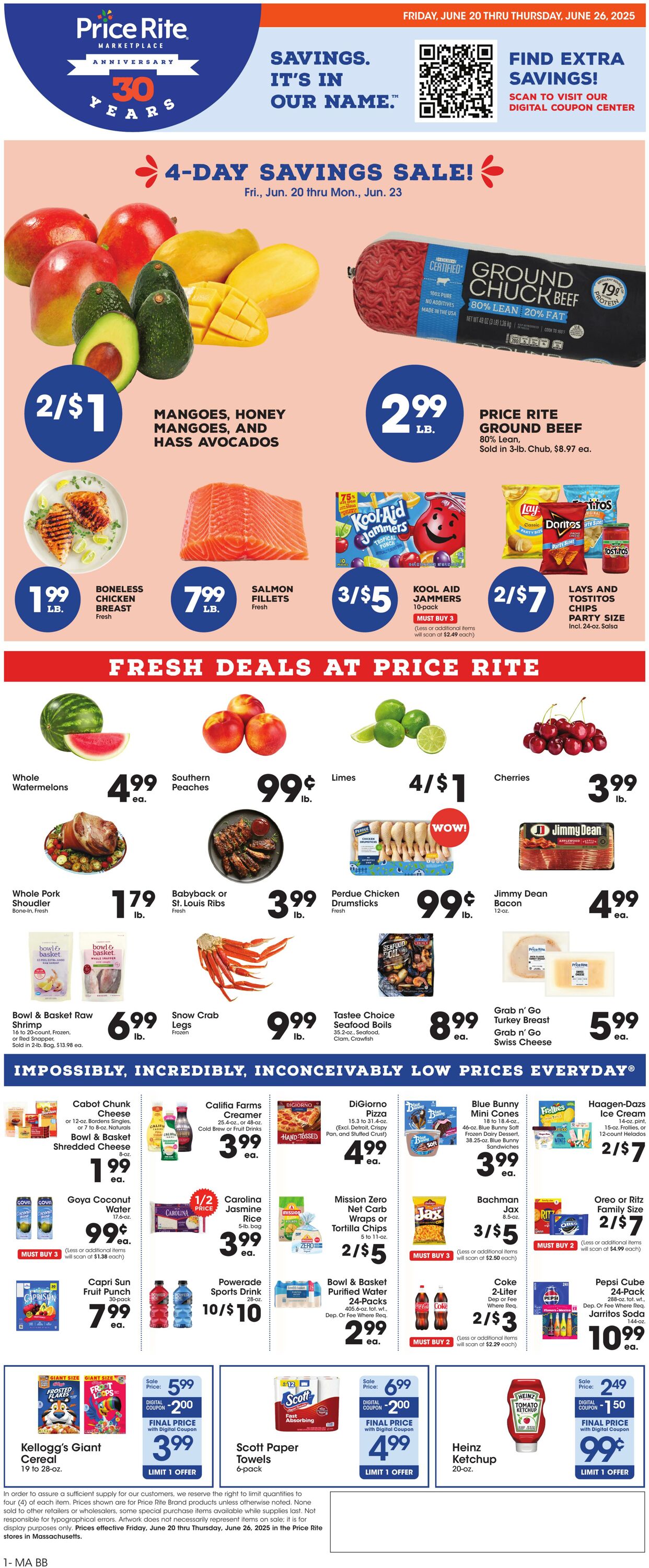 Weekly ad Price Rite 06/19/2025 - 06/26/2025