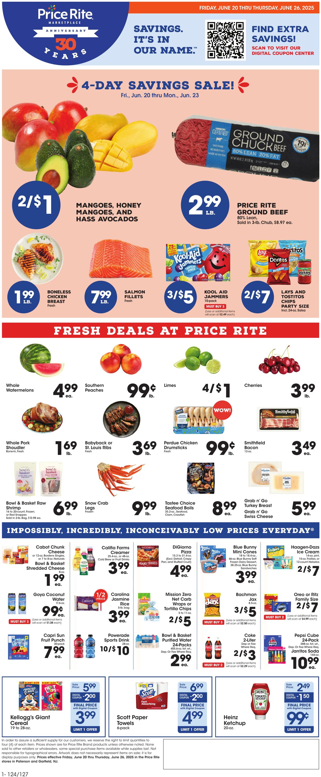 Weekly ad Price Rite 06/19/2025 - 06/26/2025