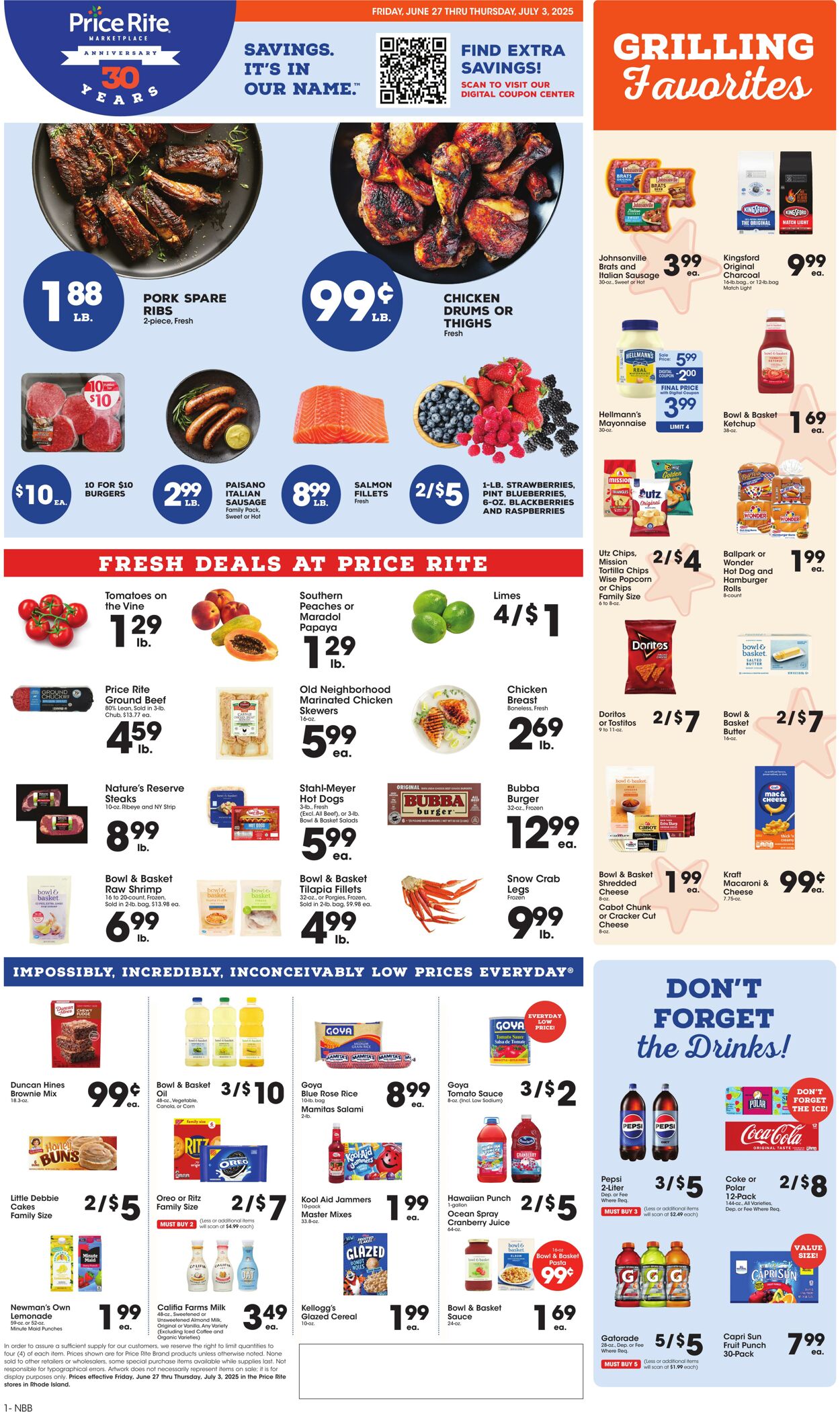 Weekly ad Price Rite 06/26/2025 - 07/03/2025