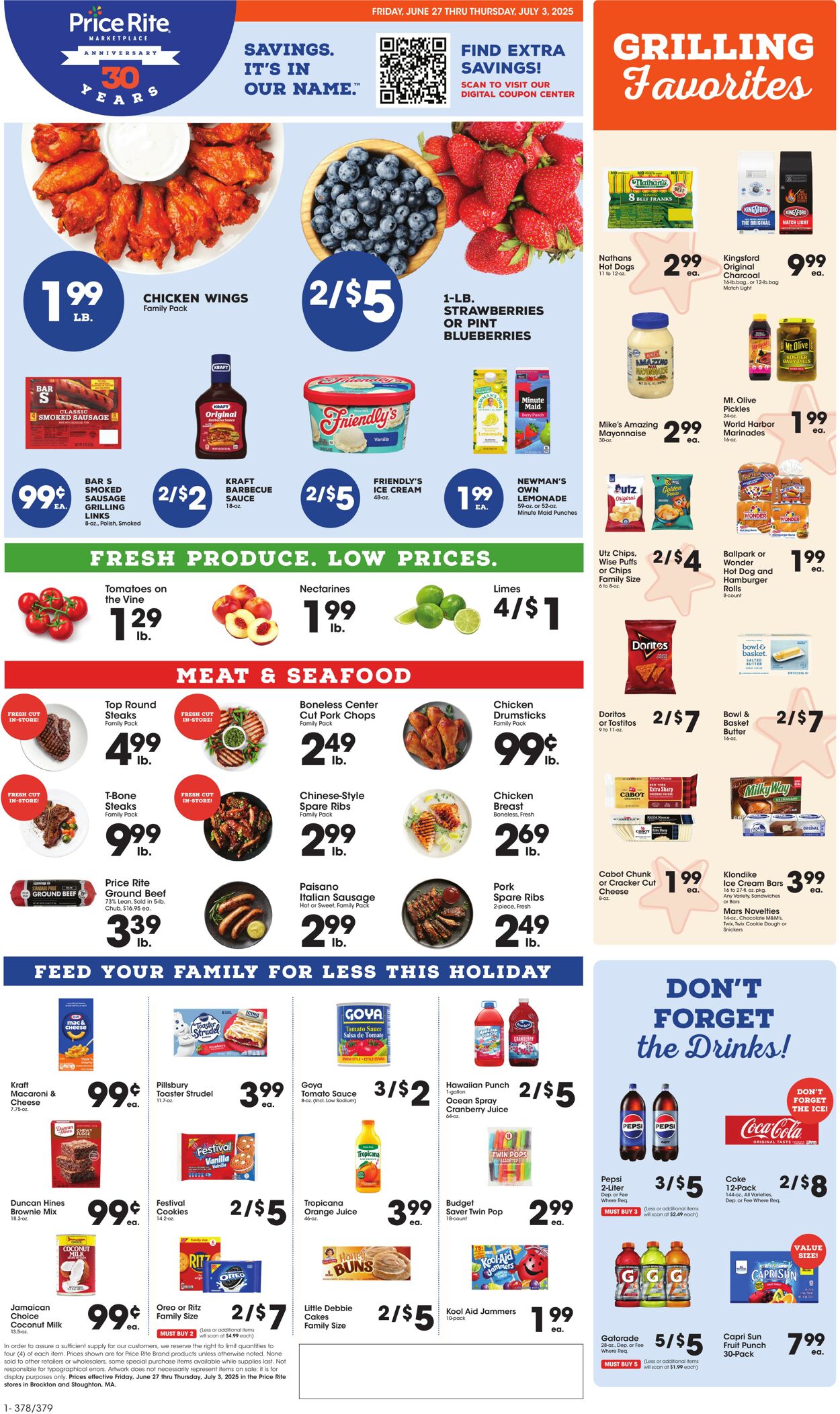 Weekly ad Price Rite 06/26/2025 - 07/03/2025