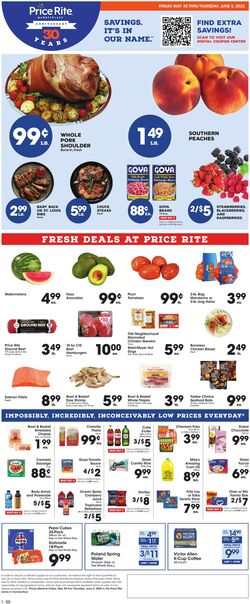 Weekly ad Price Rite 05/29/2025 - 06/05/2025