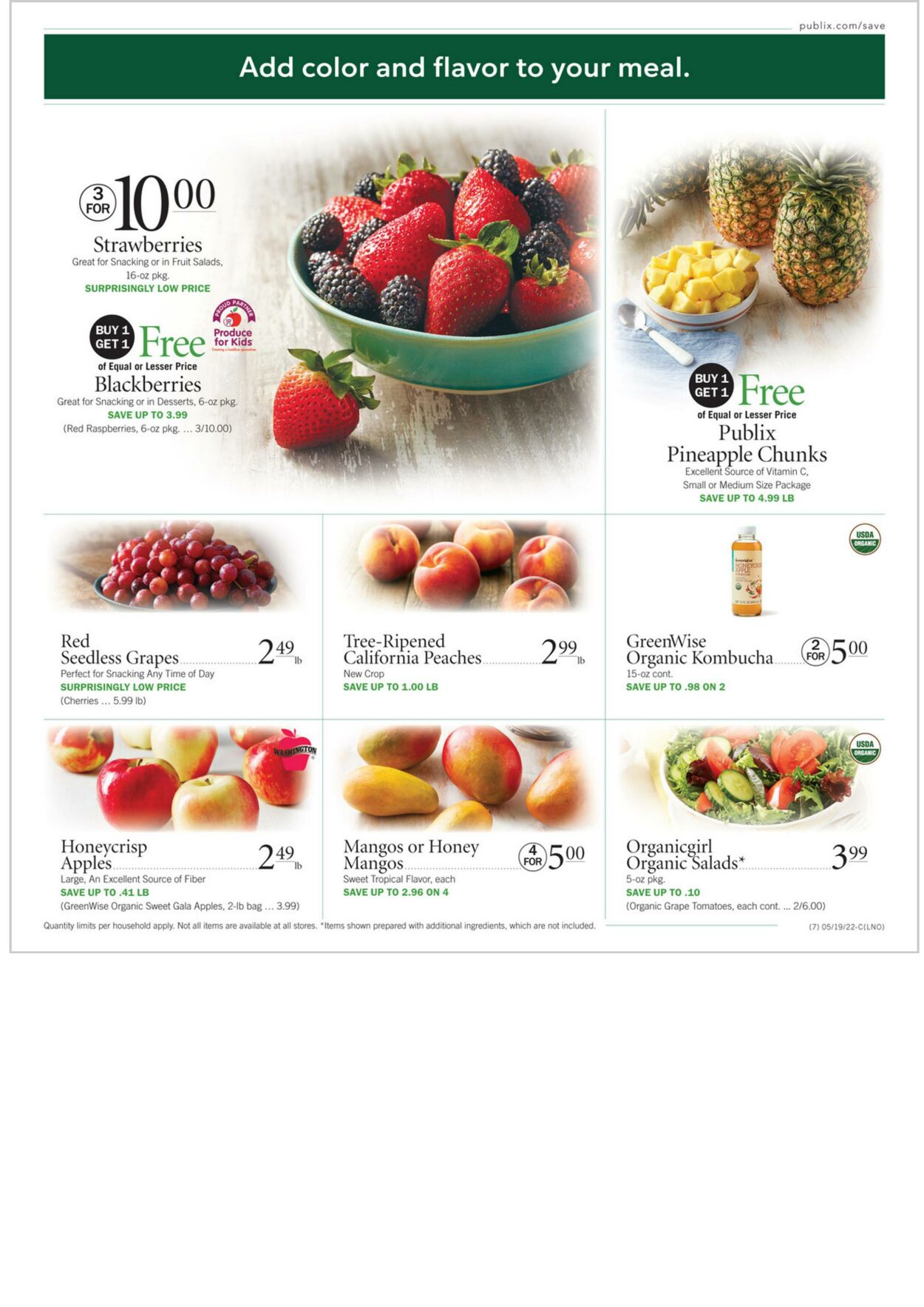 Weekly ad Publix 05/18/2022 - 05/24/2022