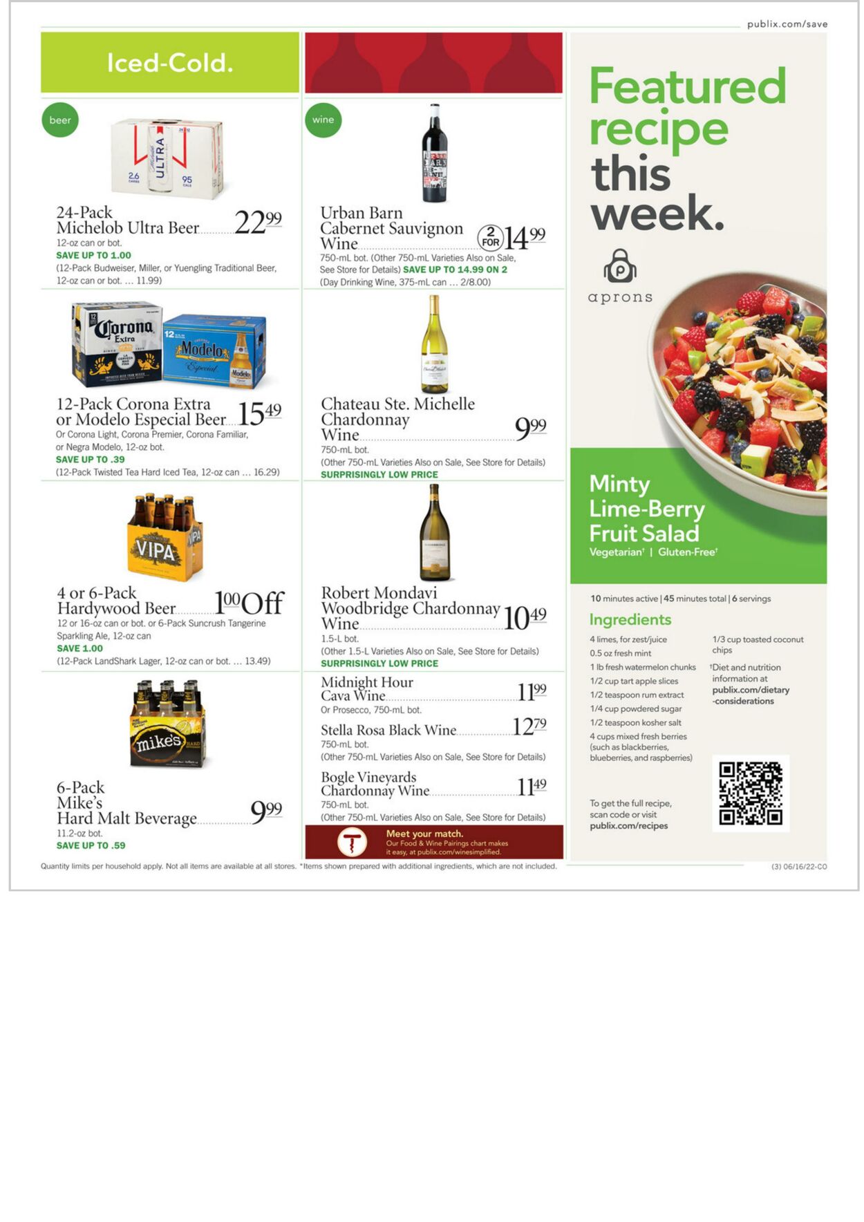Weekly ad Publix 06/15/2022 - 06/21/2022