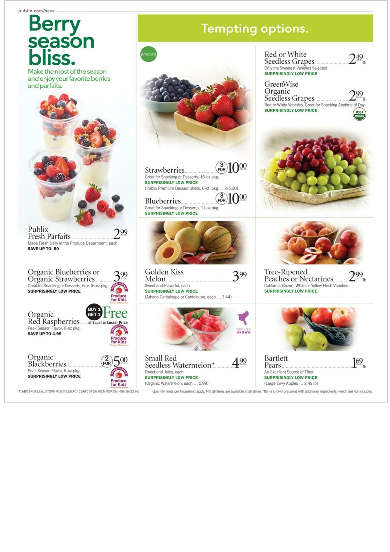 Weekly ad Publix 06/15/2022 - 06/21/2022