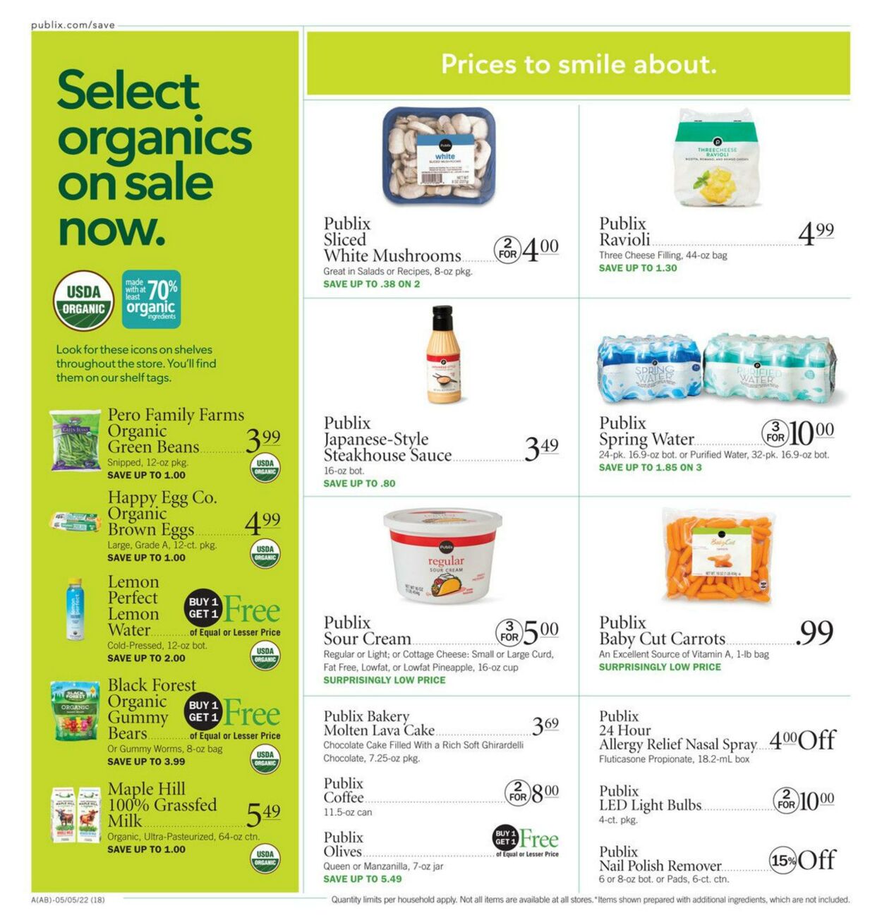 Weekly ad Publix 05/04/2022 - 05/10/2022