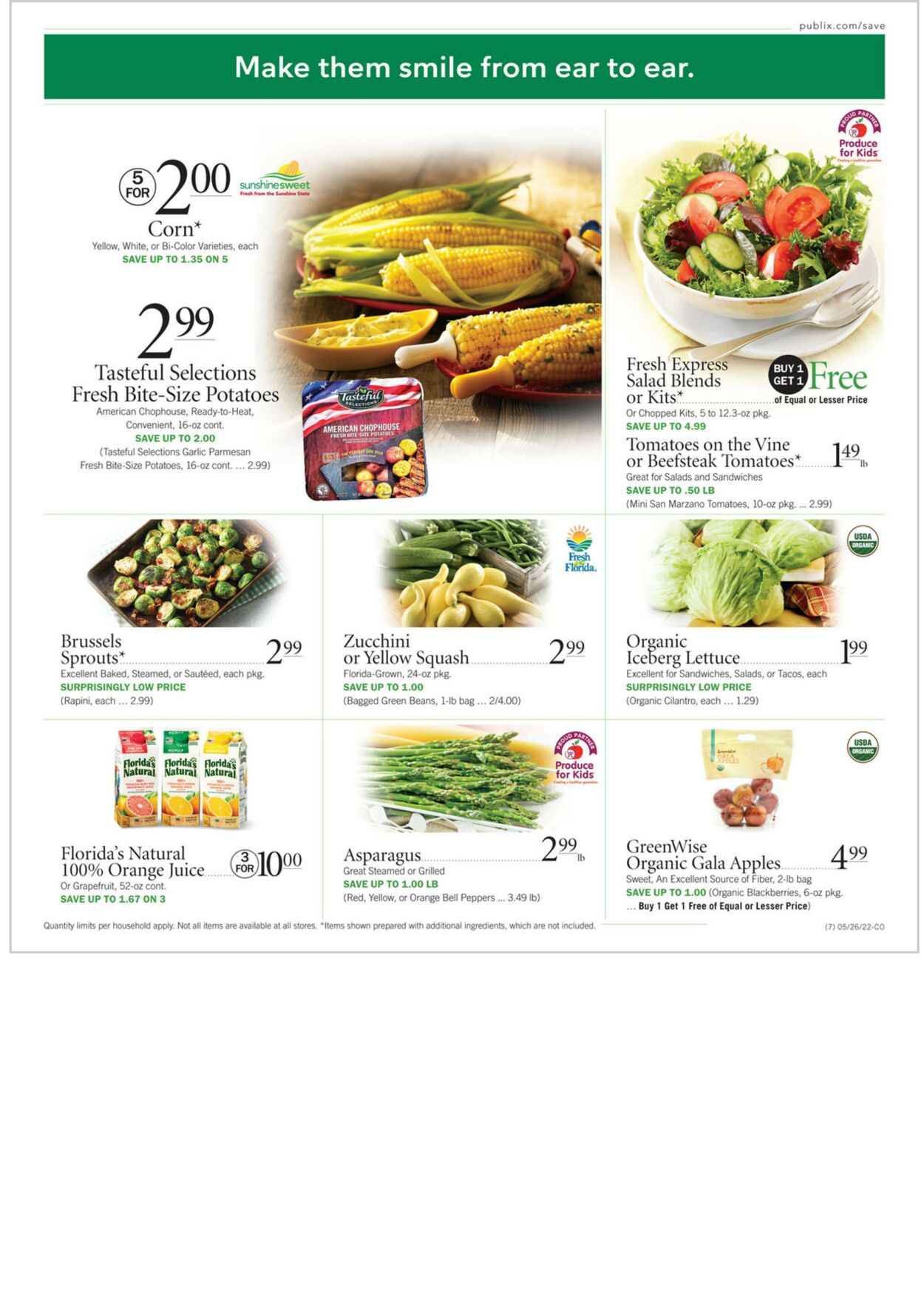 Weekly ad Publix 05/25/2022 - 05/31/2022