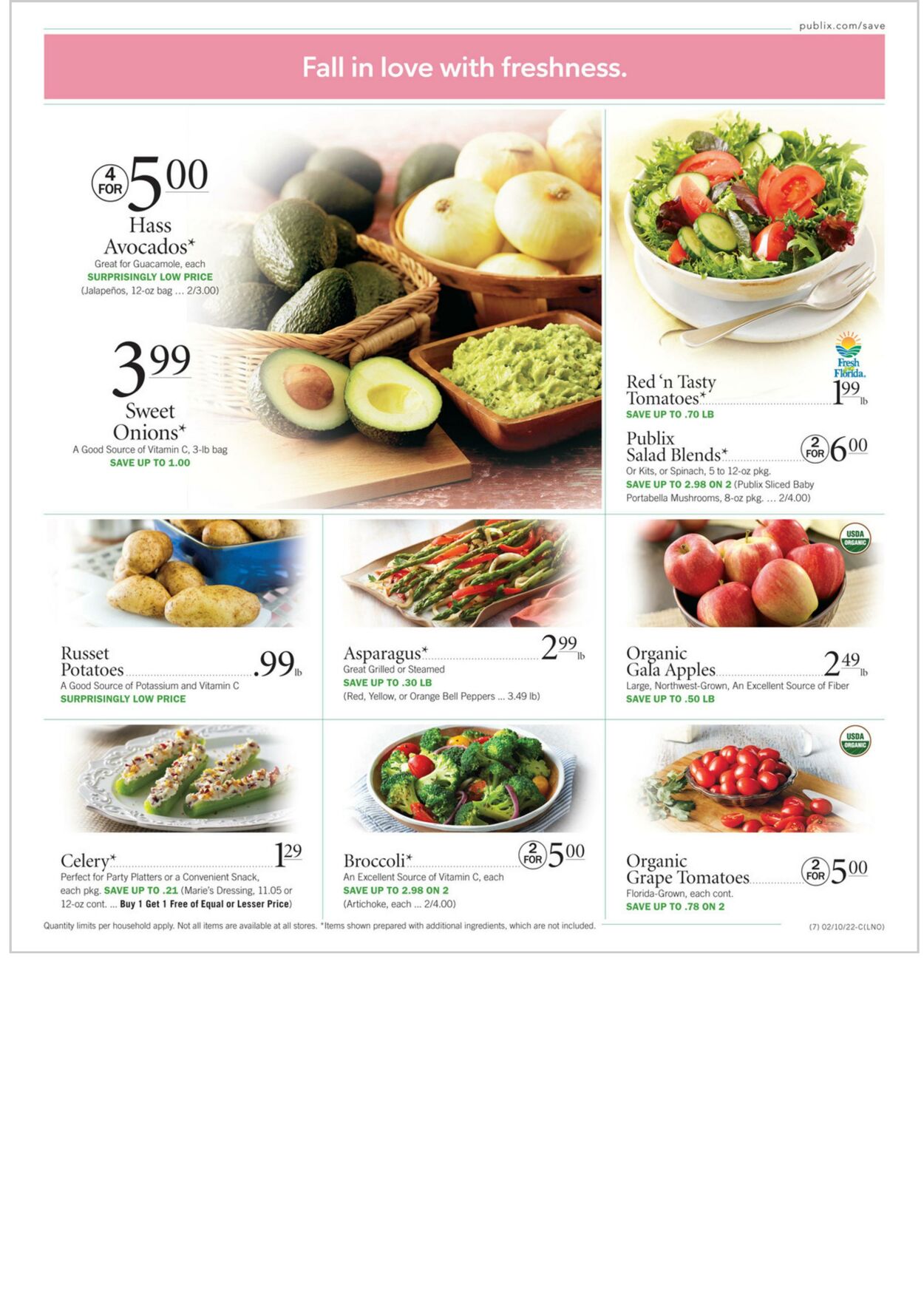 Weekly ad Publix 02/09/2022 - 02/15/2022