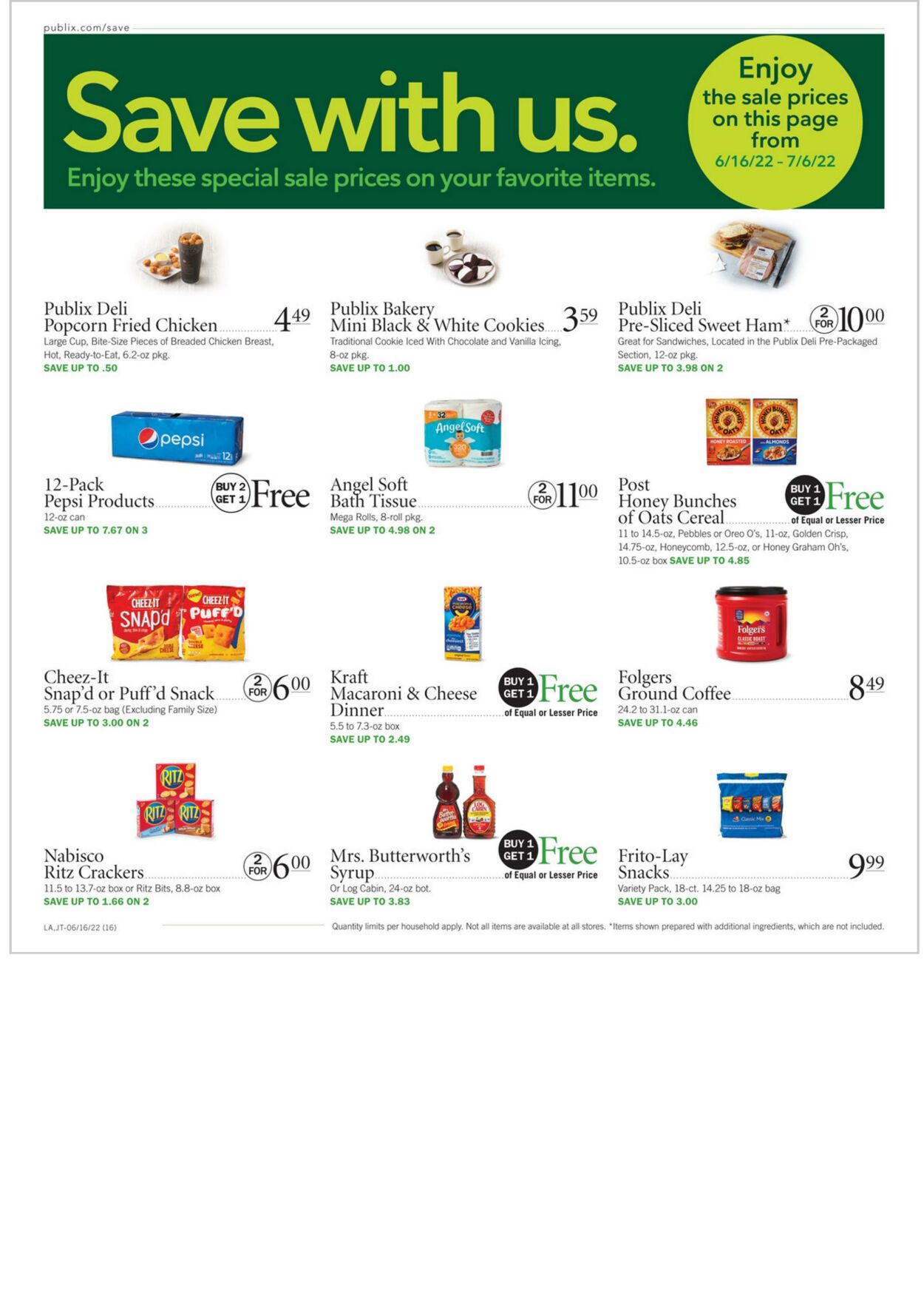 Weekly ad Publix 06/30/2022-07/06/2022