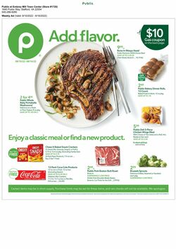Weekly ad Publix 08/10/2022-08/16/2022
