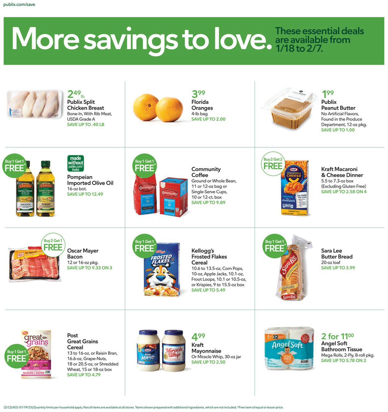 Weekly ad Publix 02/01/2023 - 02/07/2023