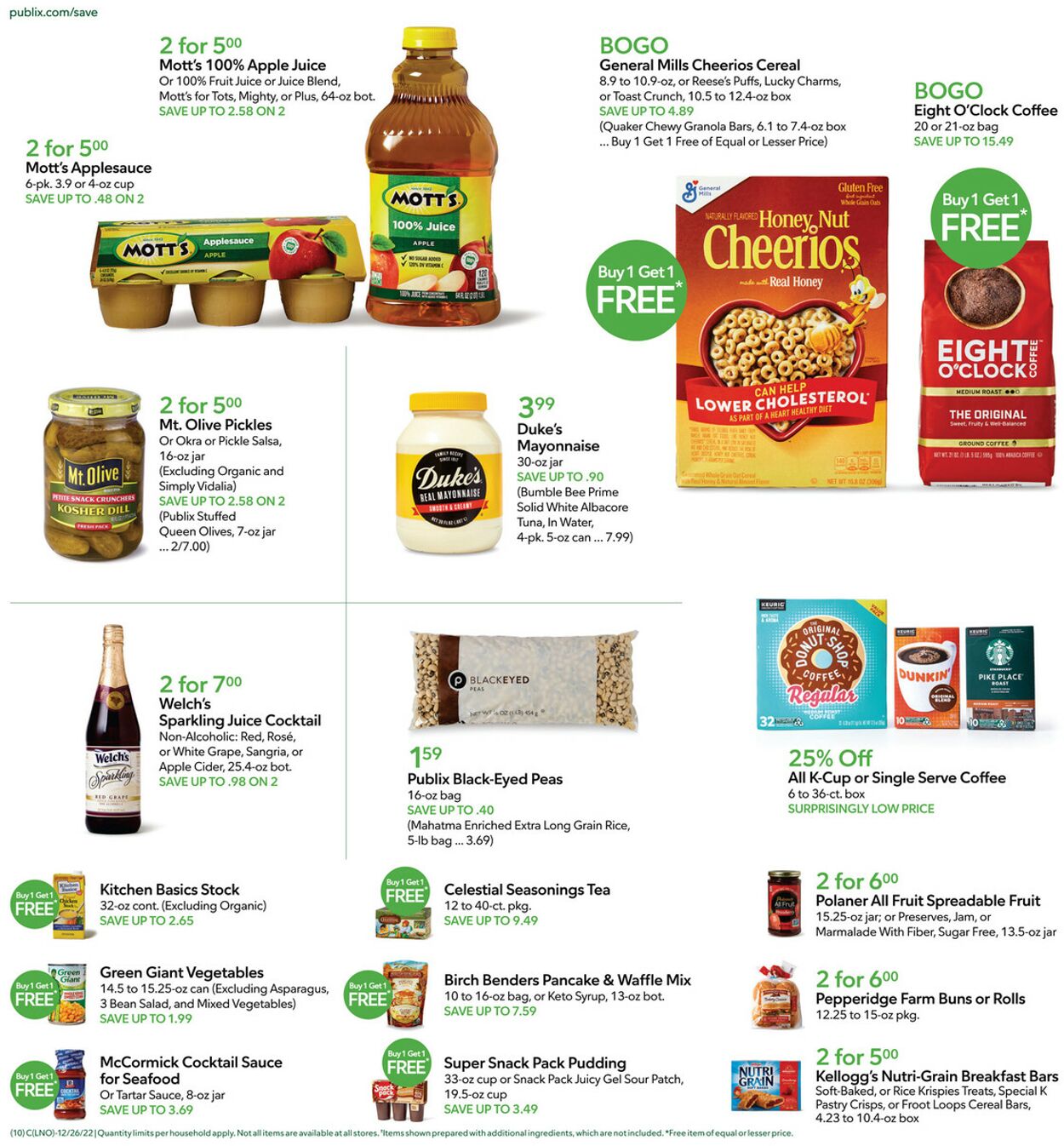 Weekly ad Publix 12/26/2022 - 01/01/2023