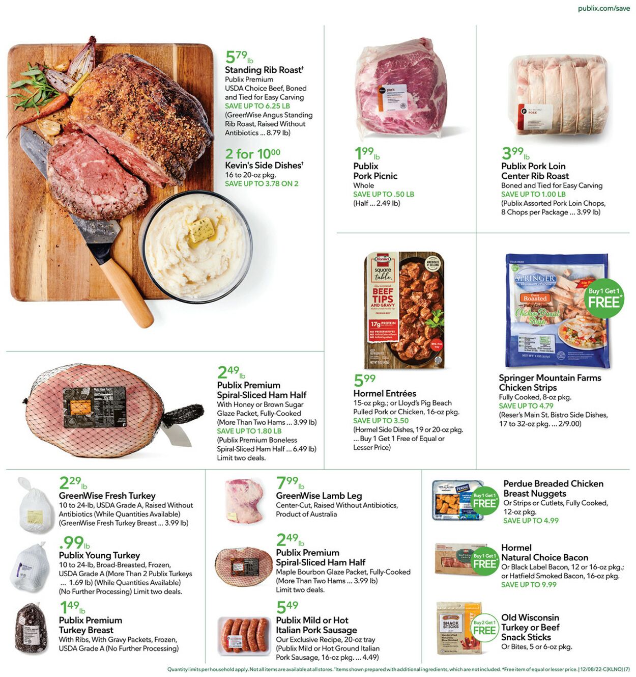 Weekly ad Publix 12/07/2022 - 12/13/2022