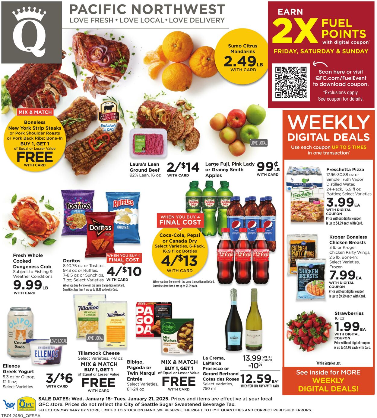 Weekly ad QFC 01/15/2025 - 01/21/2025