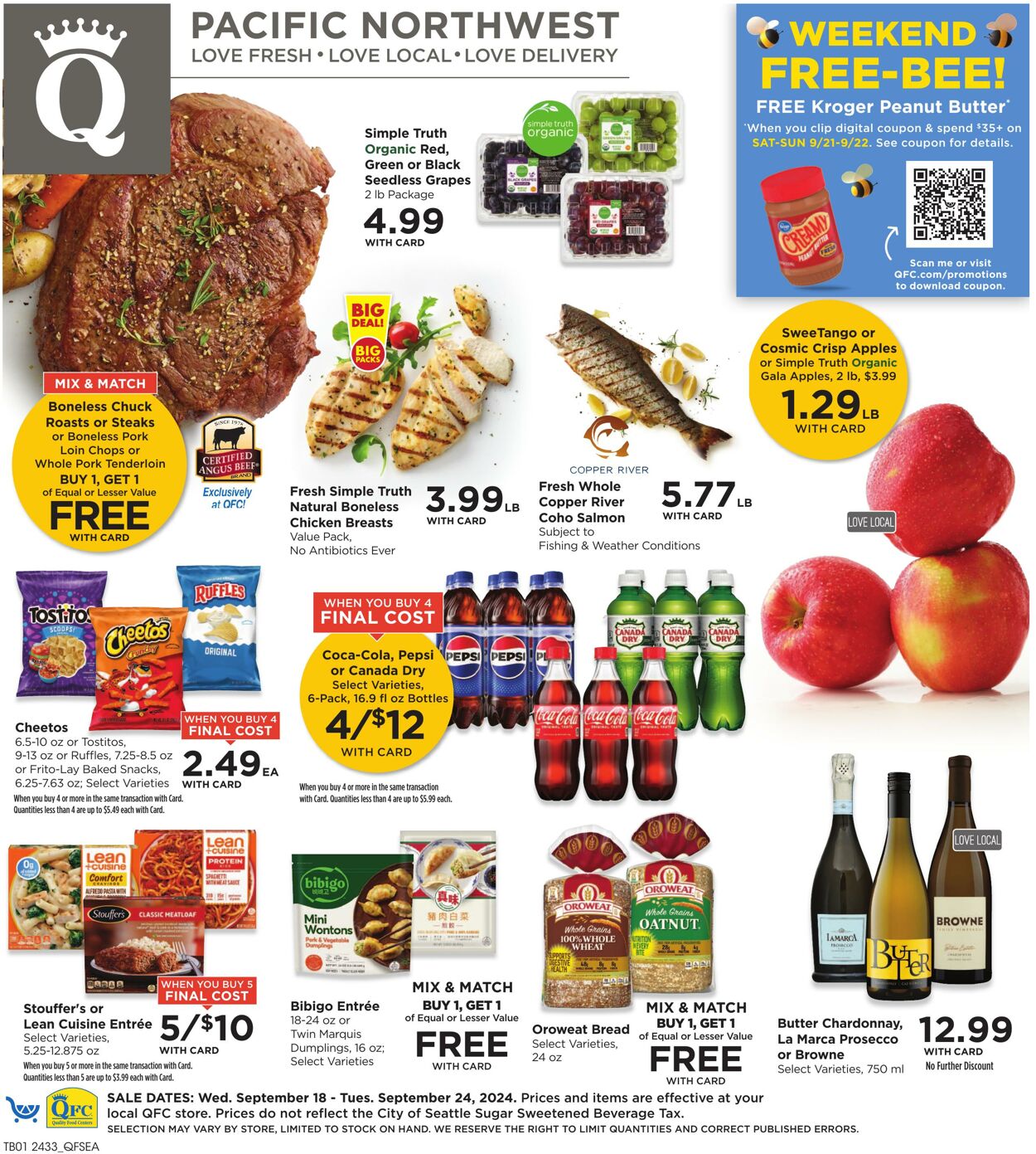 Weekly ad QFC 09/18/2024 - 09/24/2024