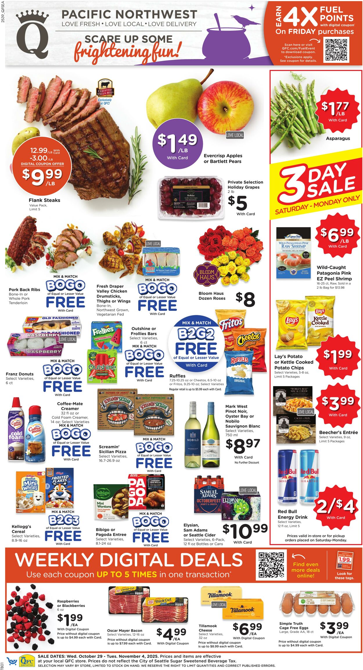 Weekly ad QFC 10/29/2025 - 11/04/2025