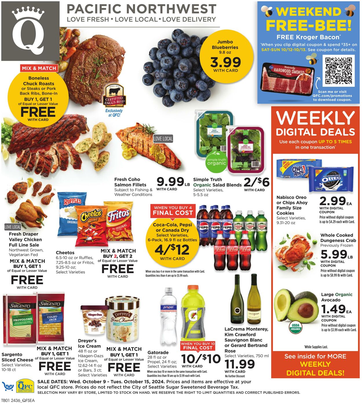 Weekly ad QFC 10/09/2024 - 10/15/2024