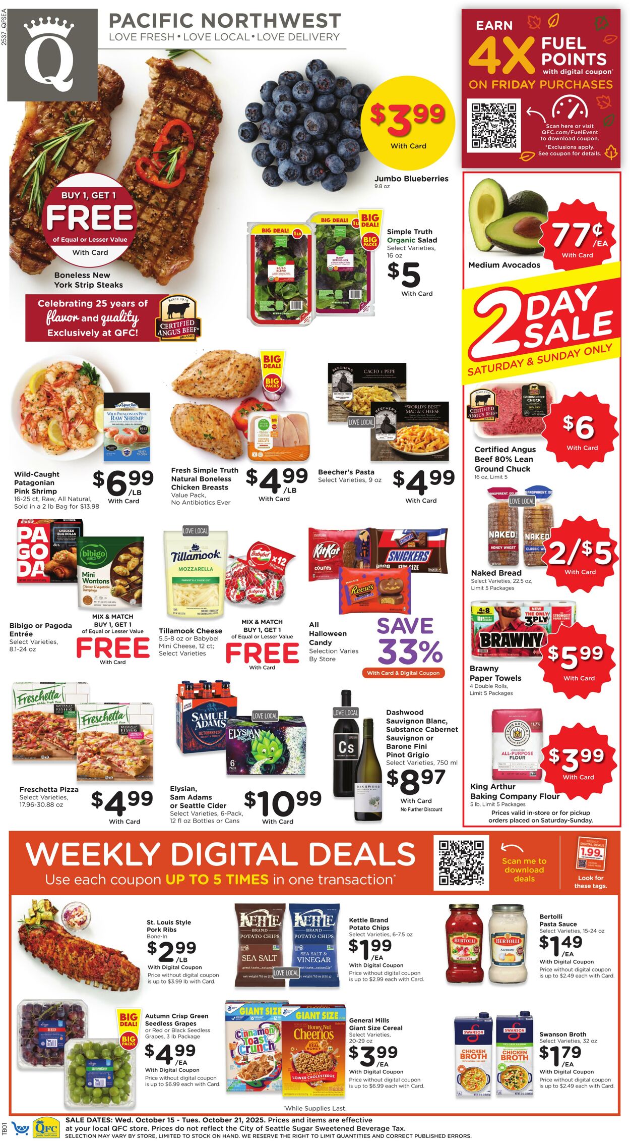 Weekly ad QFC 10/15/2025 - 10/21/2025