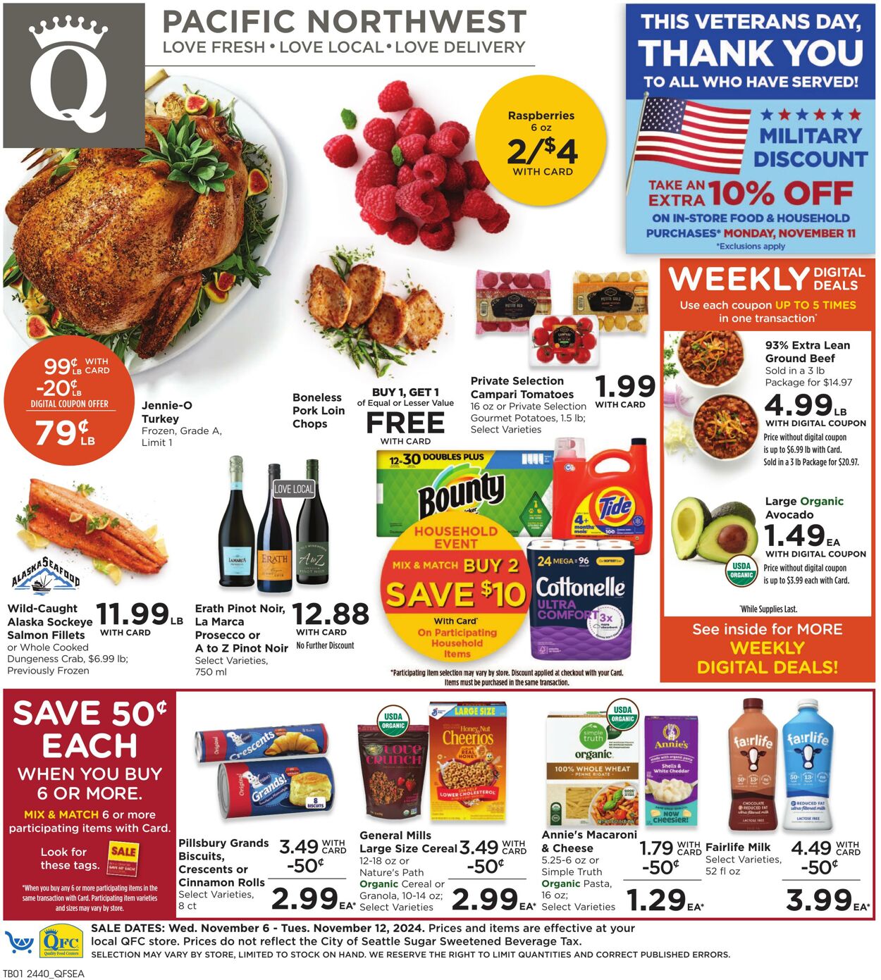 Weekly ad QFC 11/06/2024 - 11/12/2024