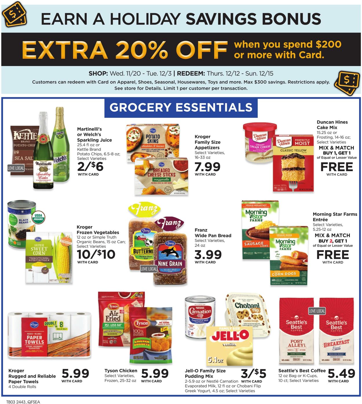 Weekly ad QFC 11/29/2024 - 12/03/2024