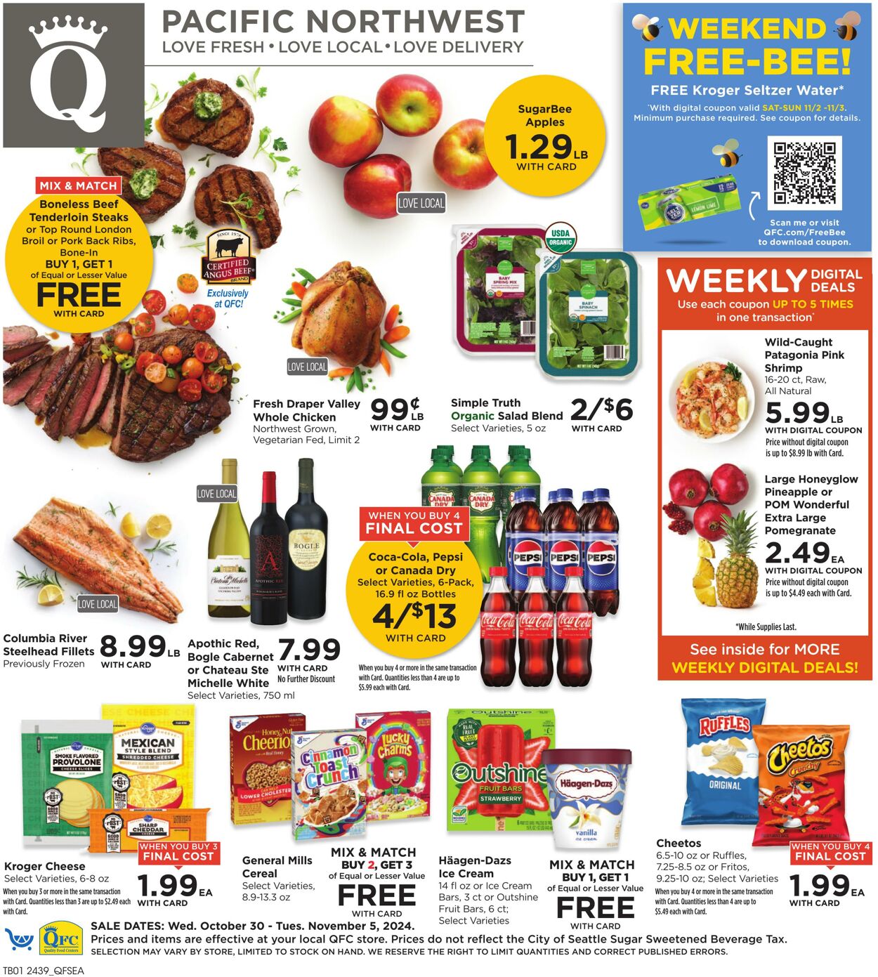 Weekly ad QFC 10/30/2024 - 11/05/2024