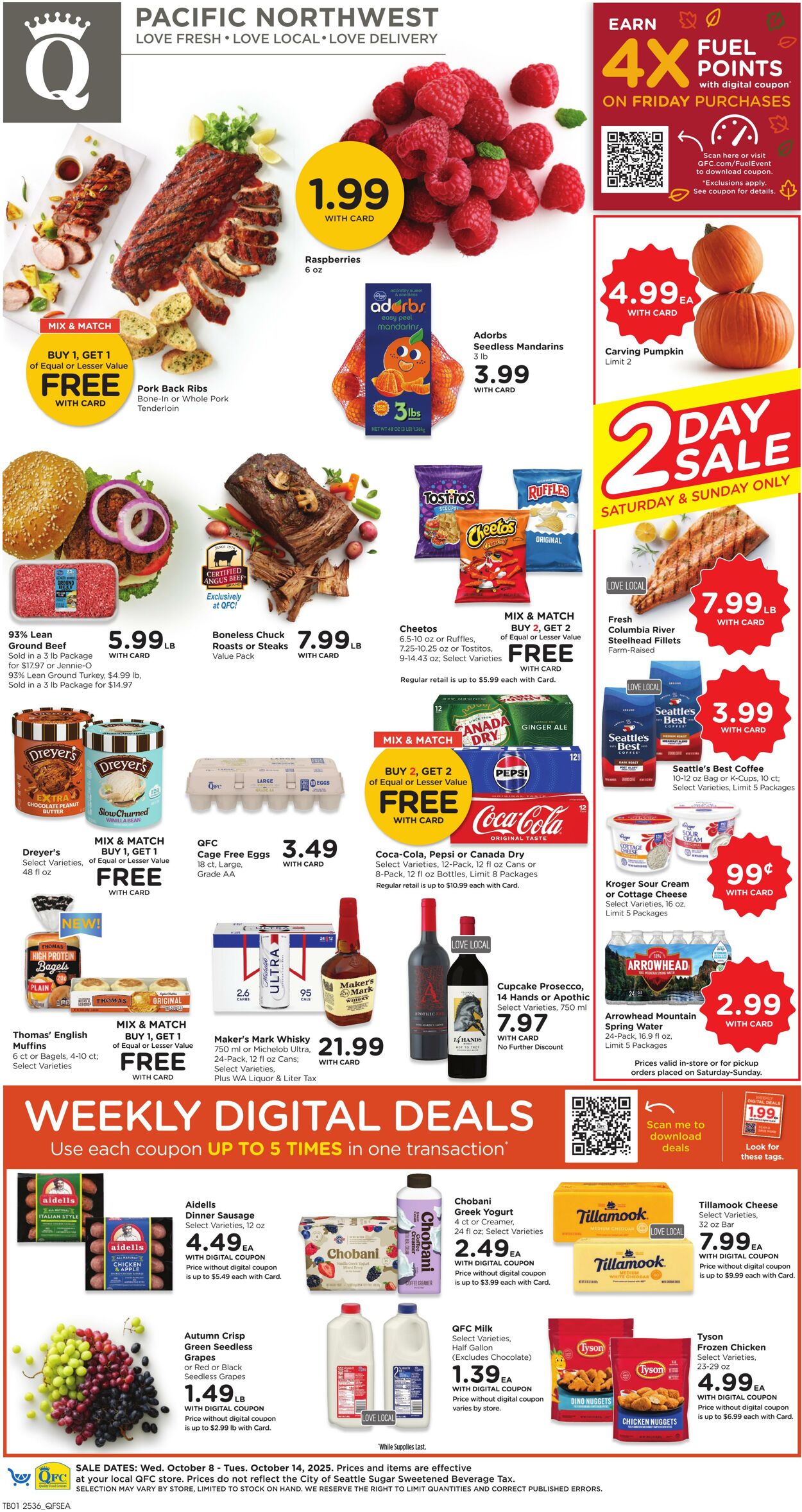 Weekly ad QFC 10/08/2025 - 10/14/2025