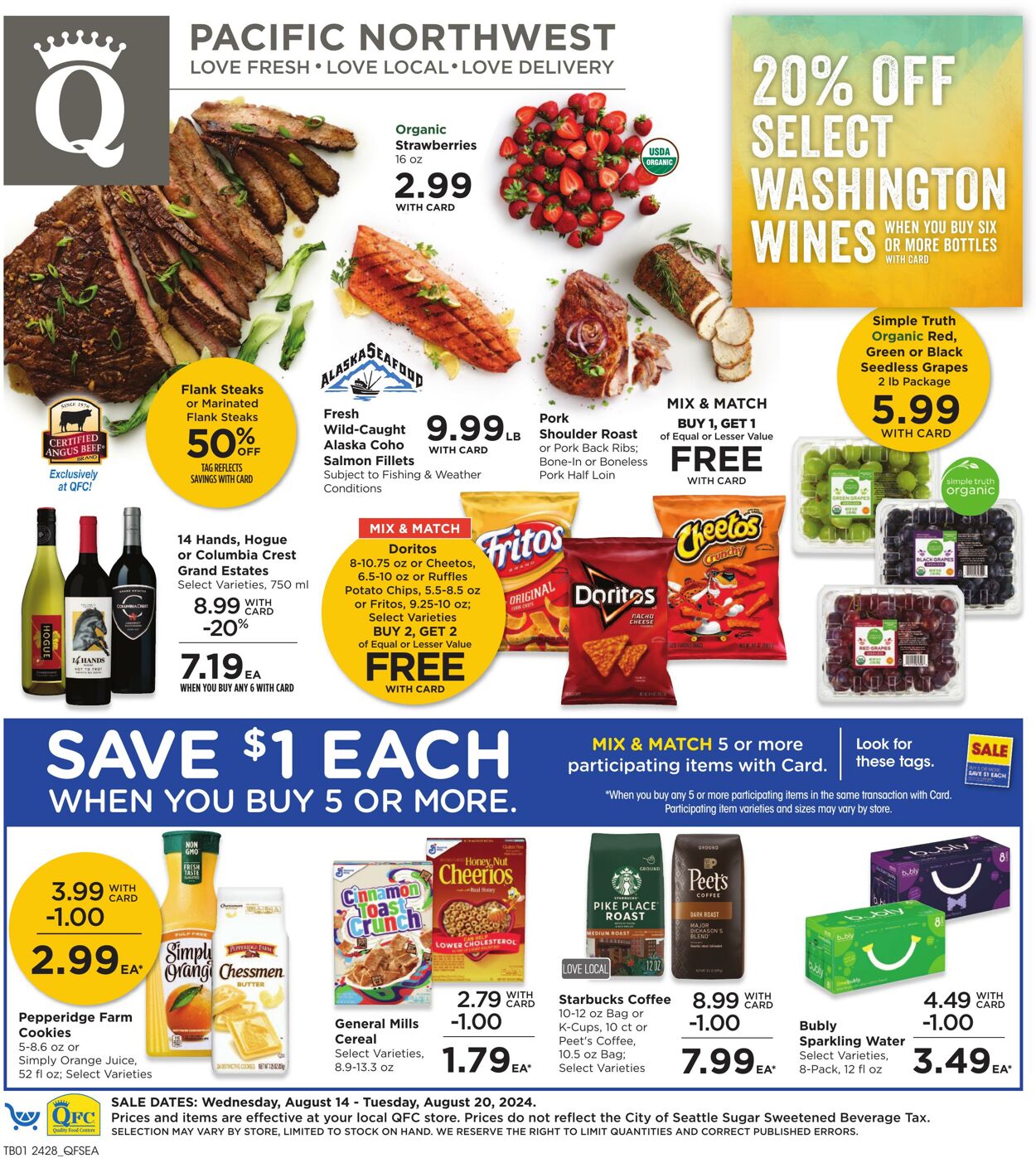 Weekly ad QFC 08/14/2024 - 08/20/2024