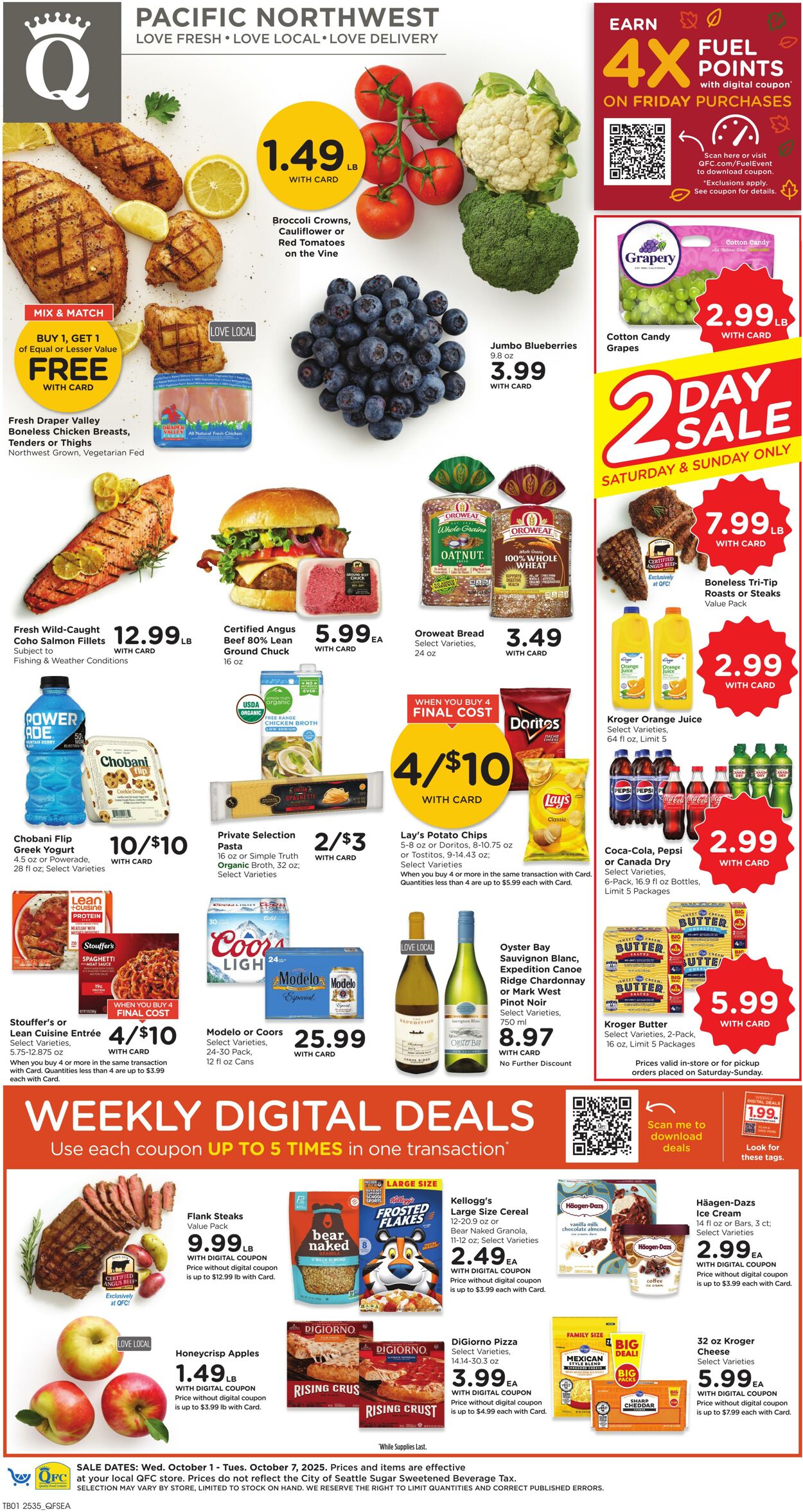 Weekly ad QFC 10/01/2025 - 10/07/2025