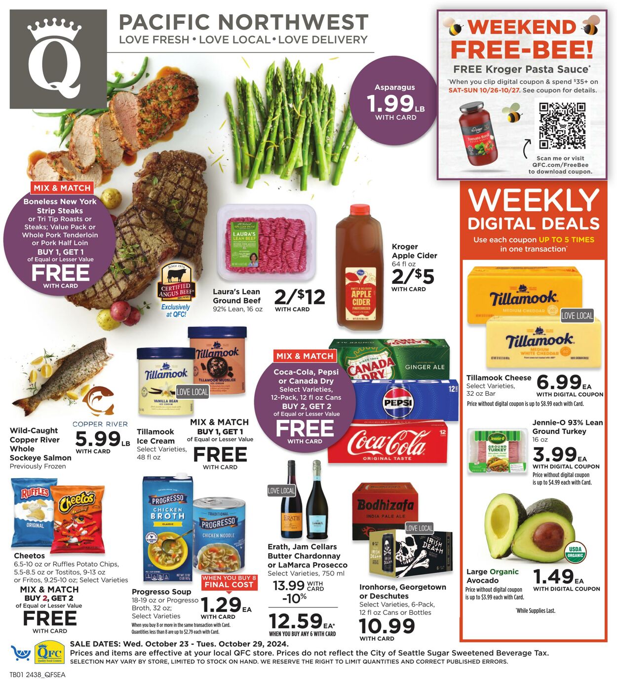 Weekly ad QFC 10/23/2024 - 10/29/2024