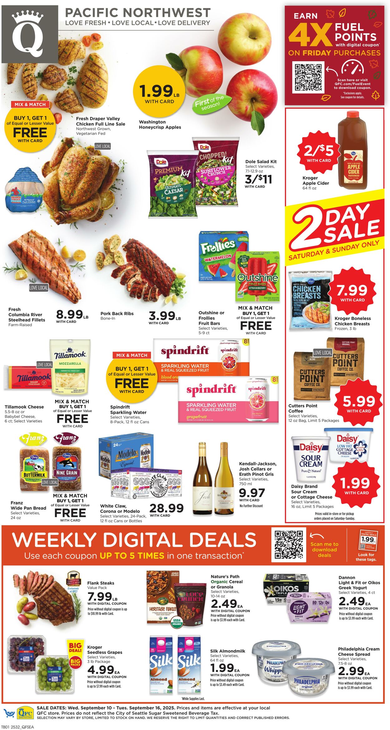 Weekly ad QFC 09/10/2025 - 09/16/2025