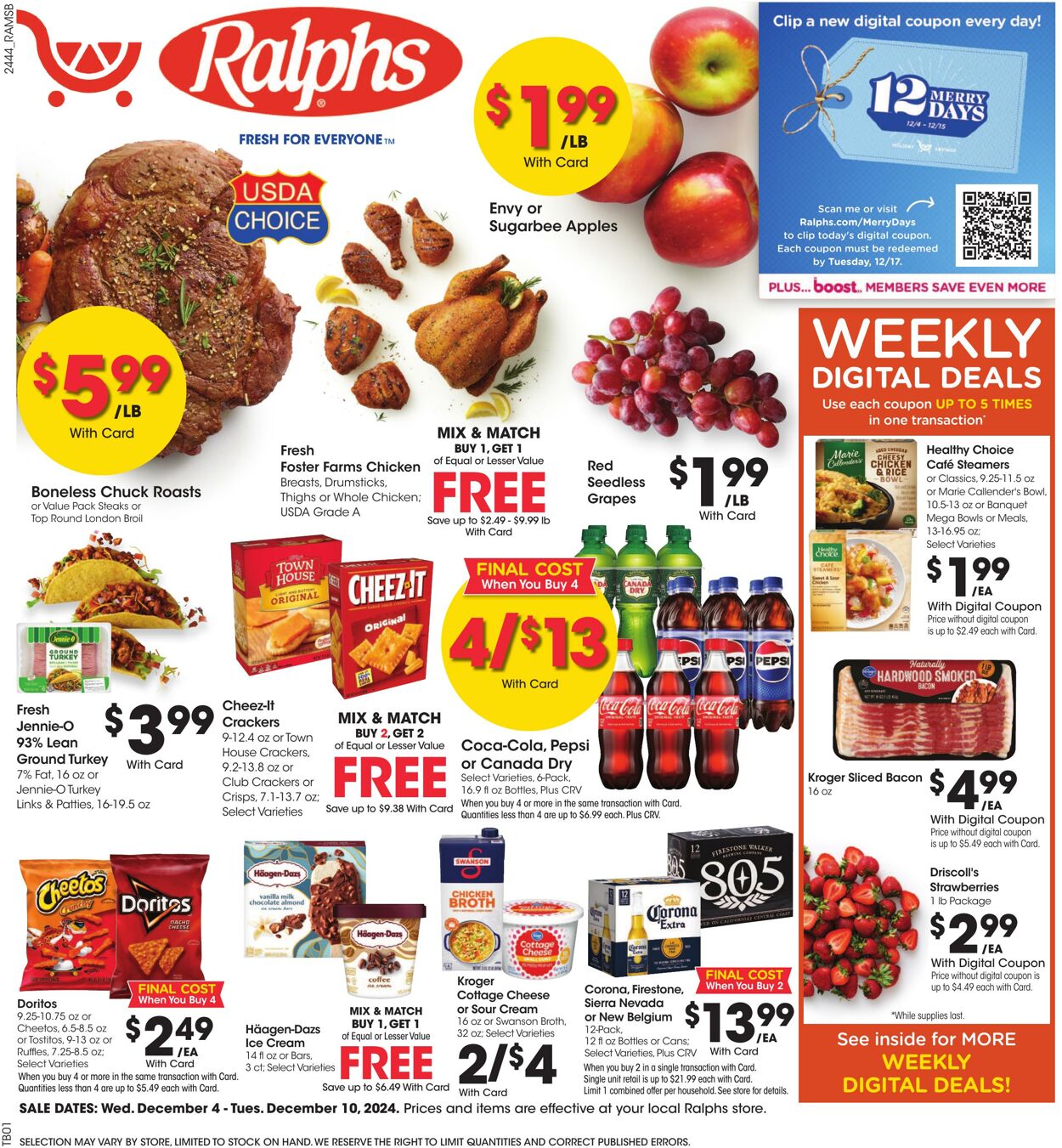 Weekly ad Ralphs 12/04/2024 - 12/10/2024