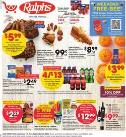 Weekly ad Ralphs 09/11/2024 - 09/17/2024