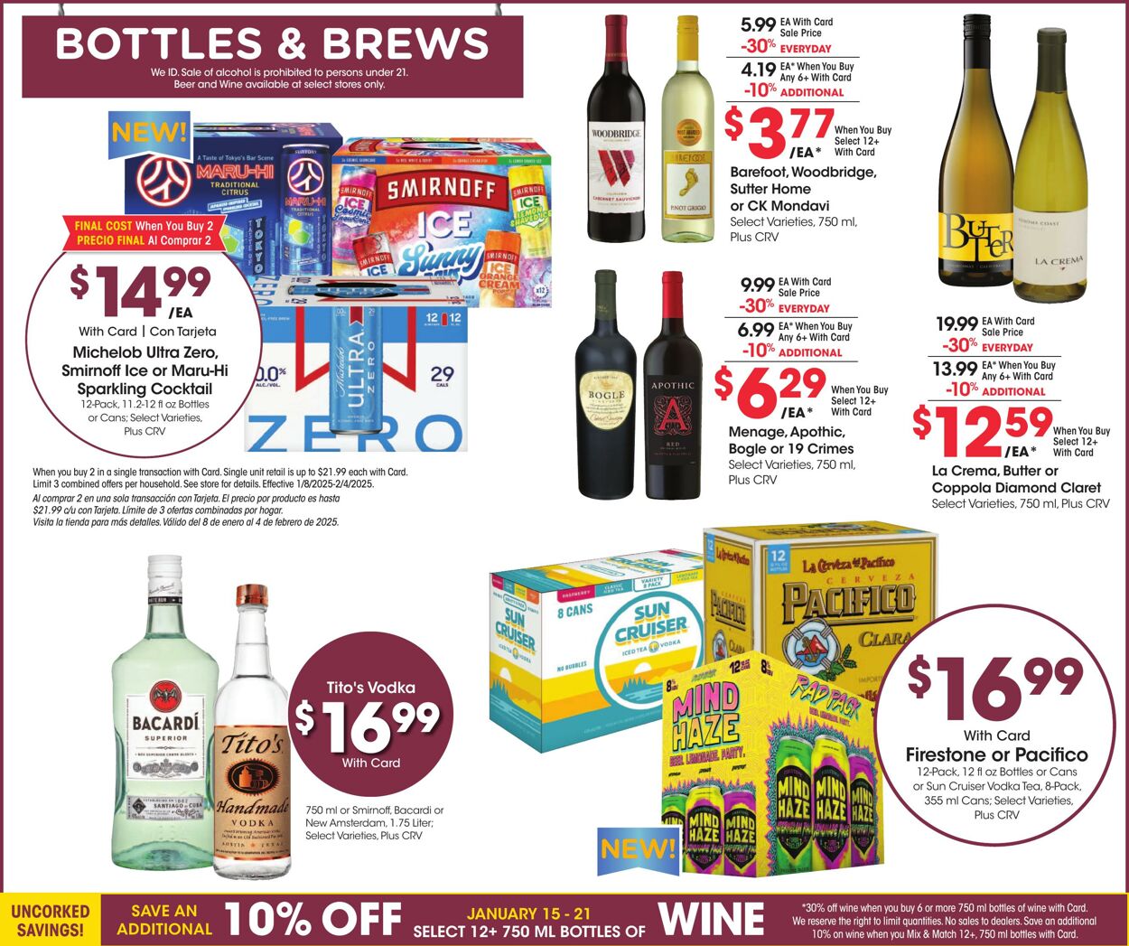 Weekly ad Ralphs 01/15/2025 - 01/21/2025