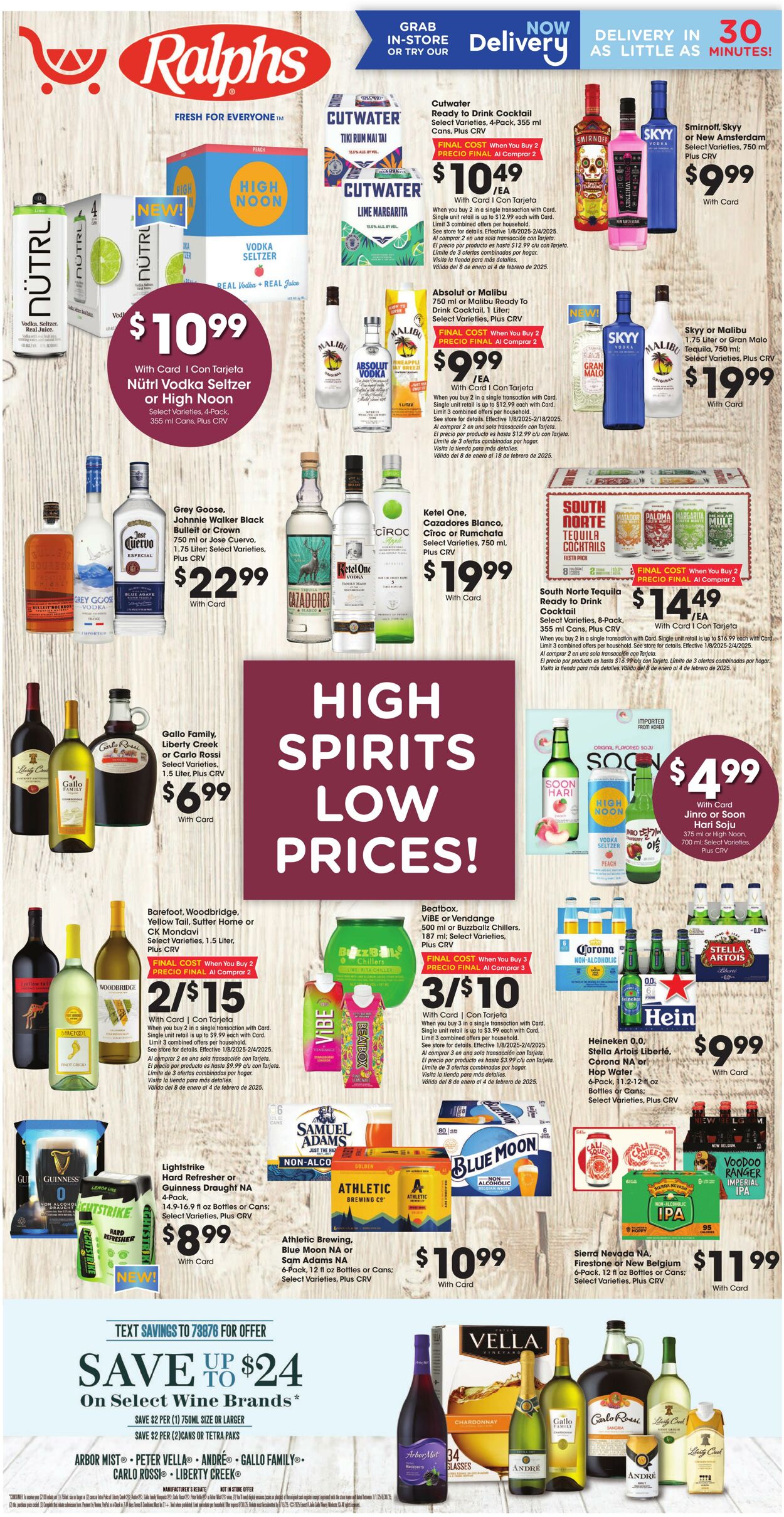 Weekly ad Ralphs 01/15/2025 - 01/21/2025