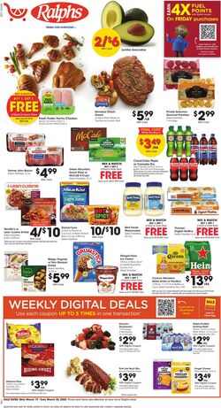 Weekly ad Ralphs 03/19/2025 - 03/25/2025