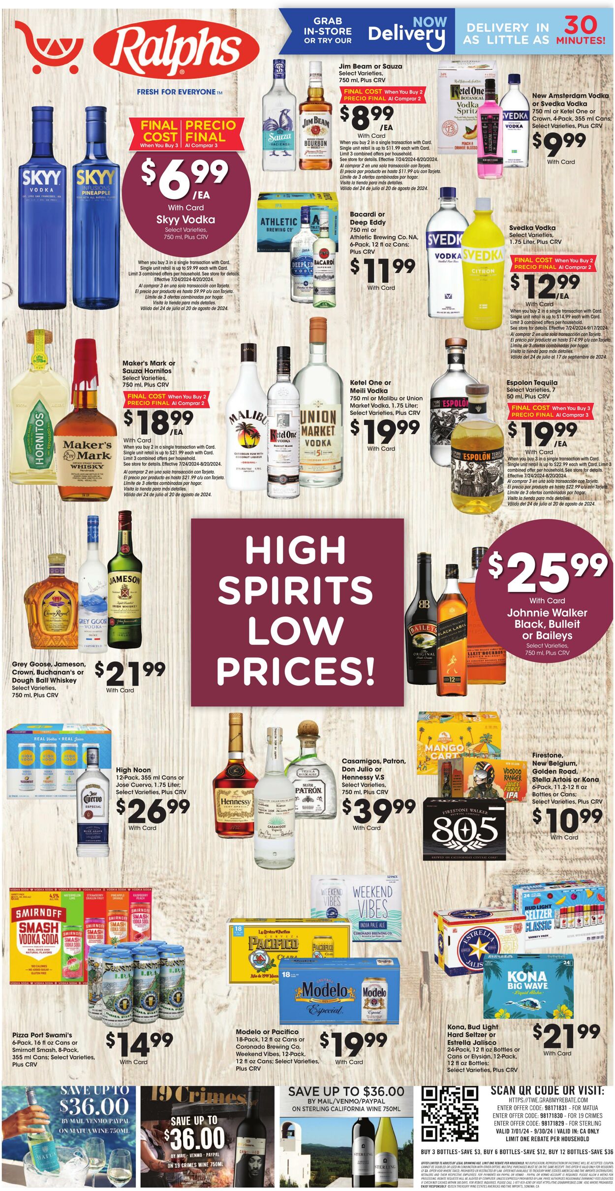 Weekly ad Ralphs 07/24/2024 - 07/30/2024