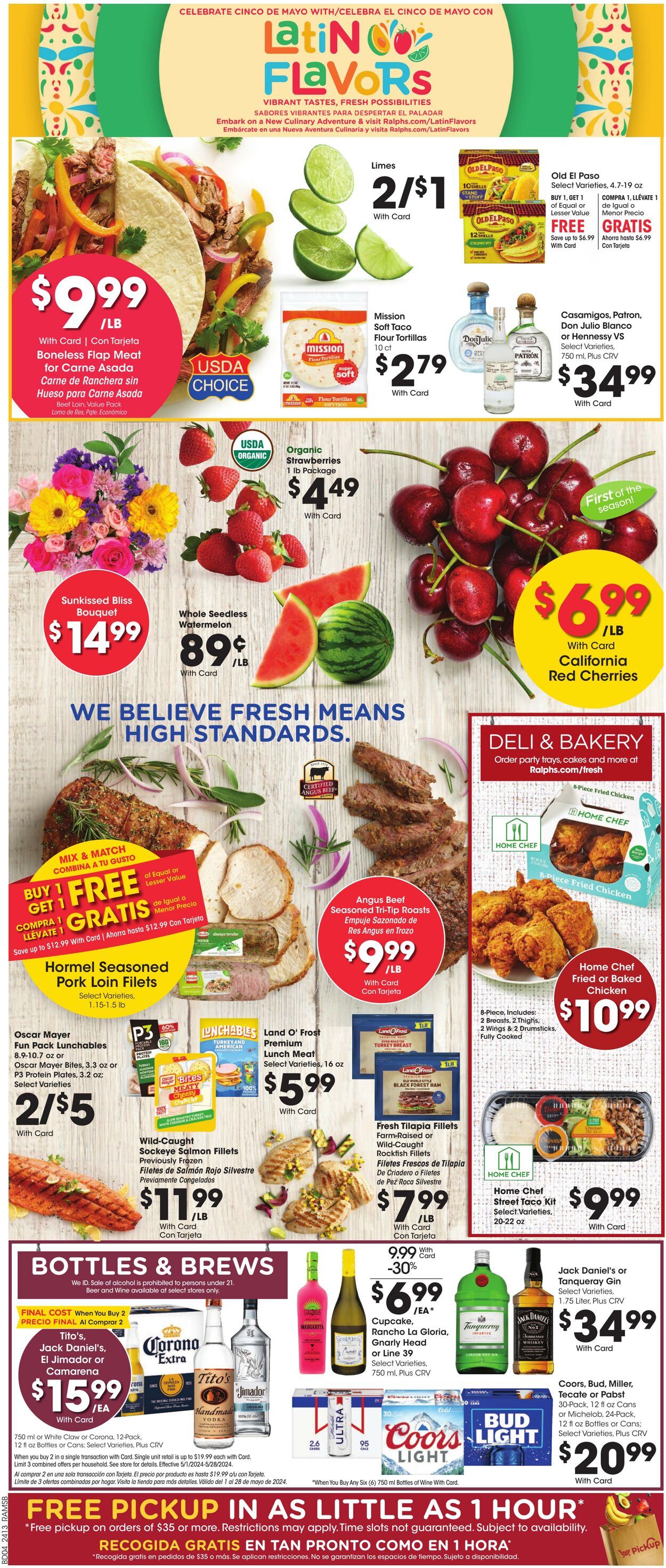 Weekly ad Ralphs 05/01/2024 - 05/07/2024