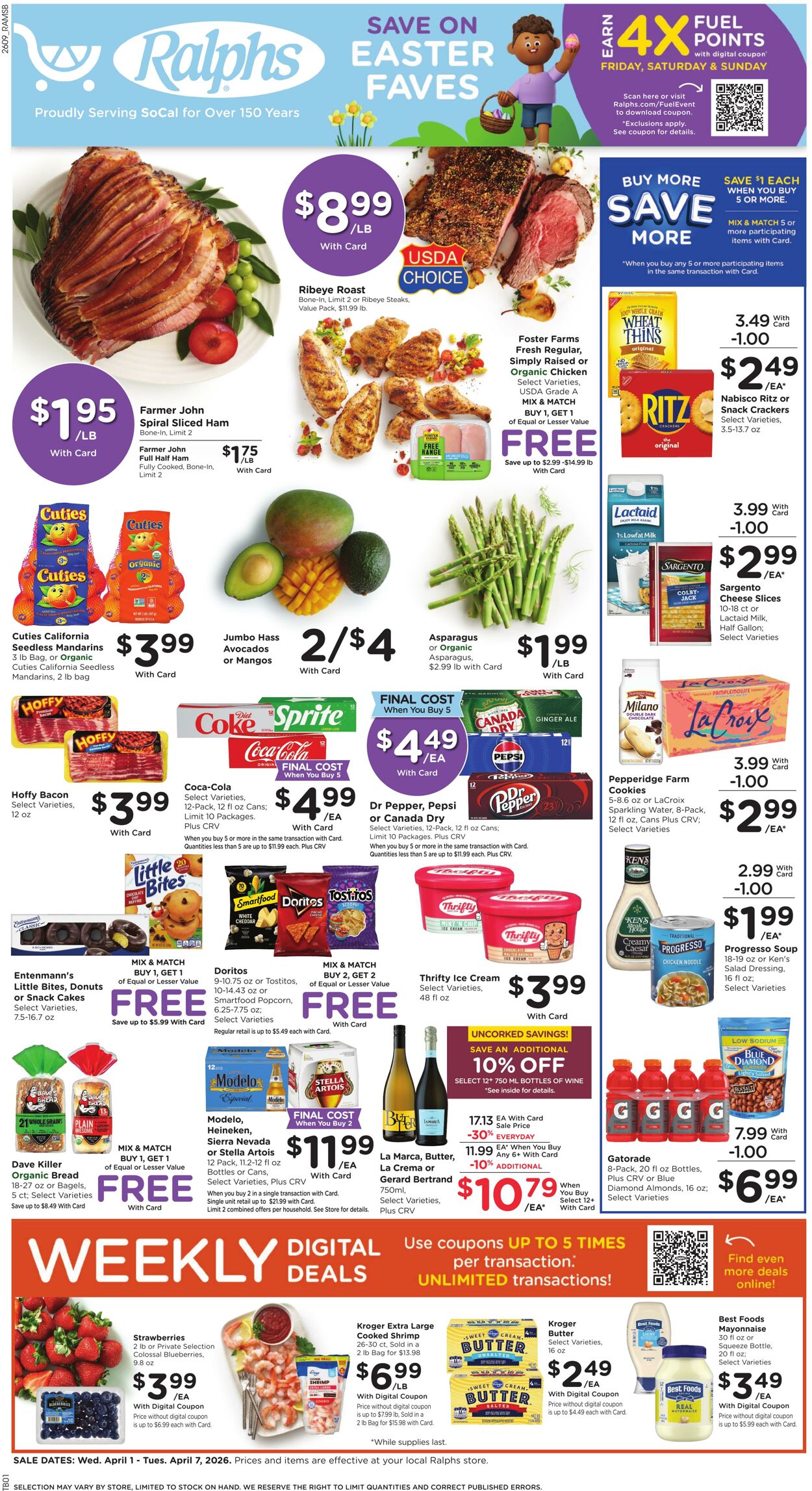 Weekly ad Ralphs 04/01/2026 - 04/07/2026